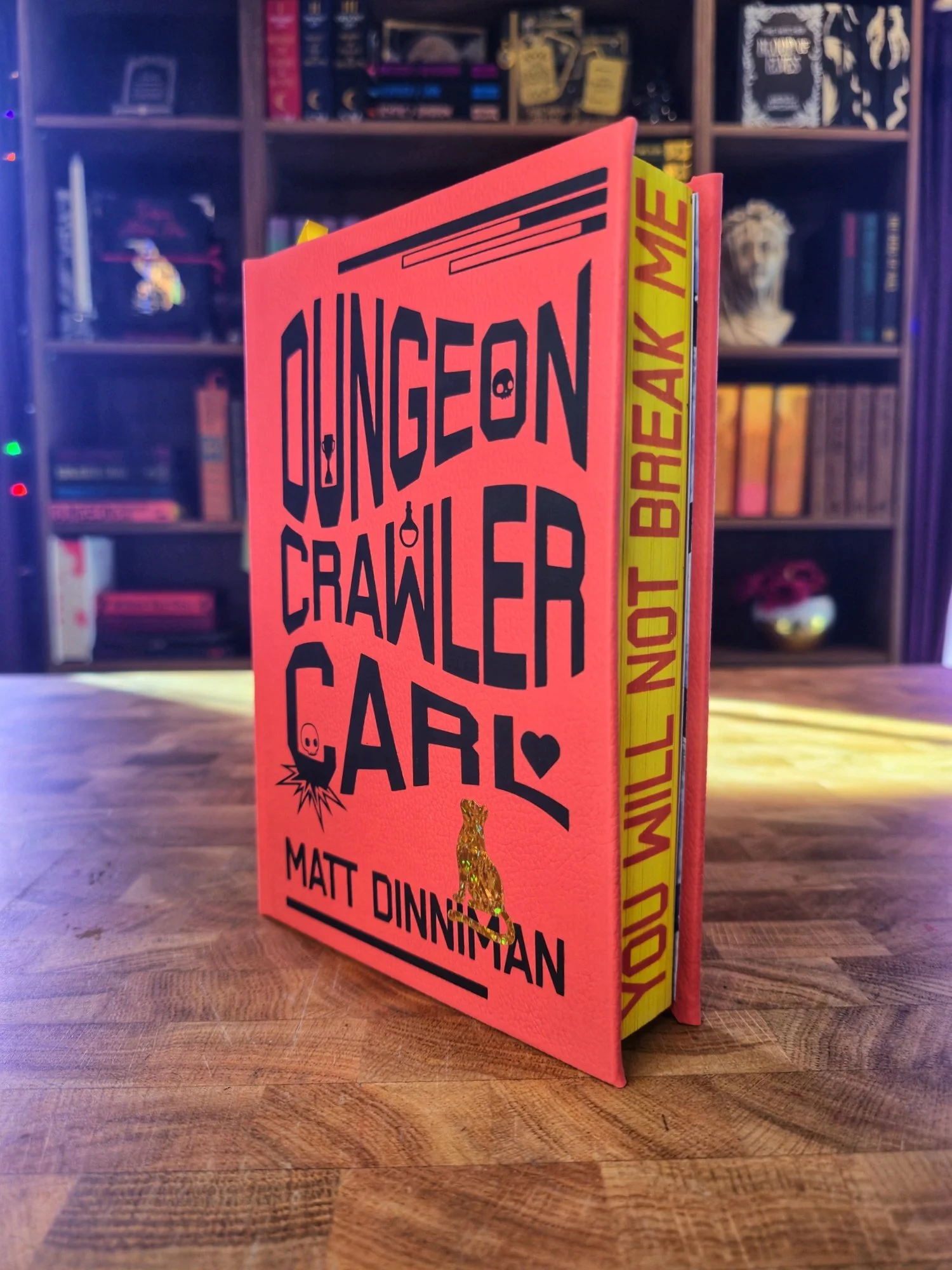 Dungeon Crawler Carl by Matt Dinniman (vegan leather)