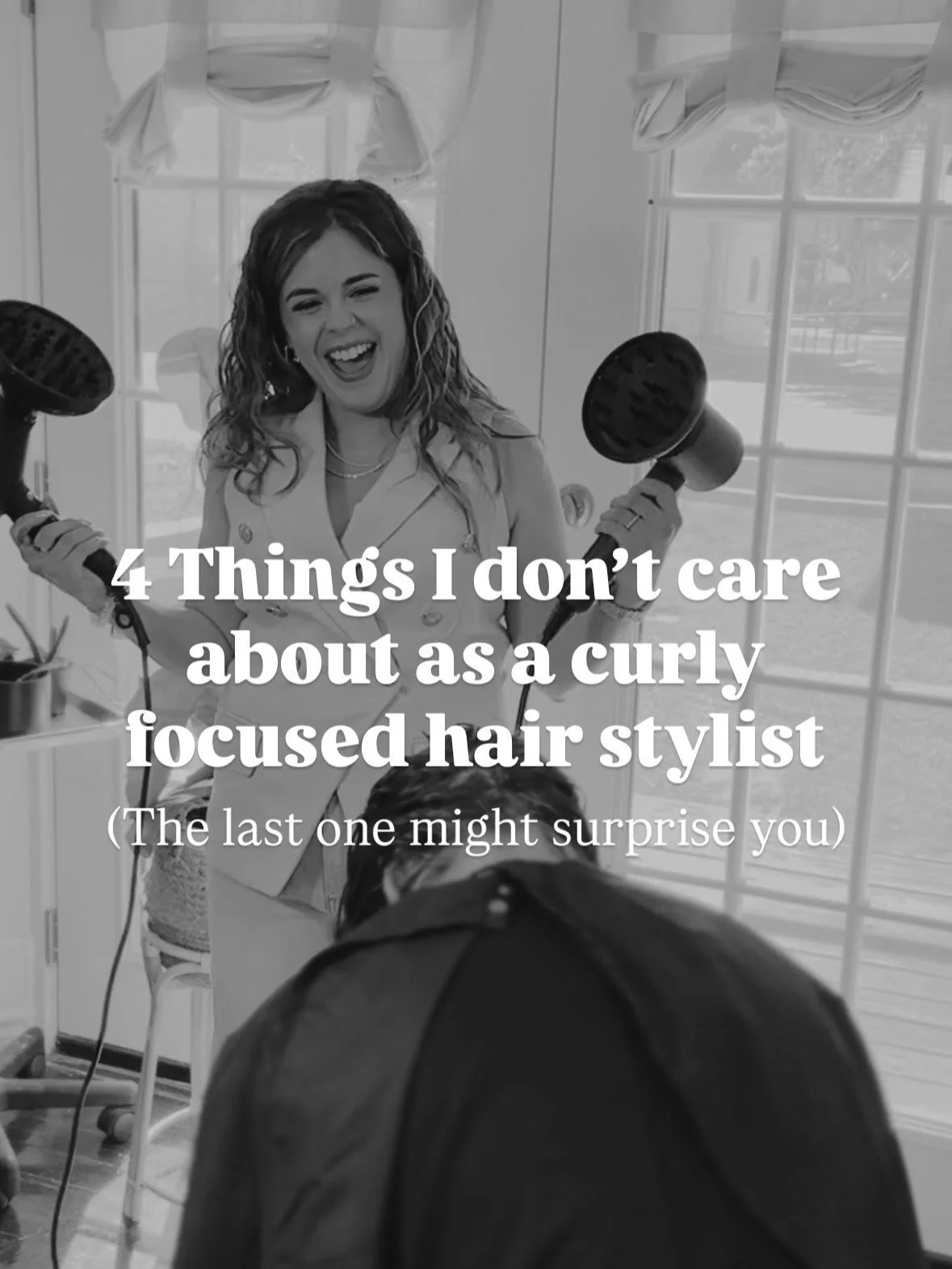 The list of things I don&rsquo;t care about is getting longer as my focus is getting clearer: real life curl care for women who want to smile when they look in the mirror.