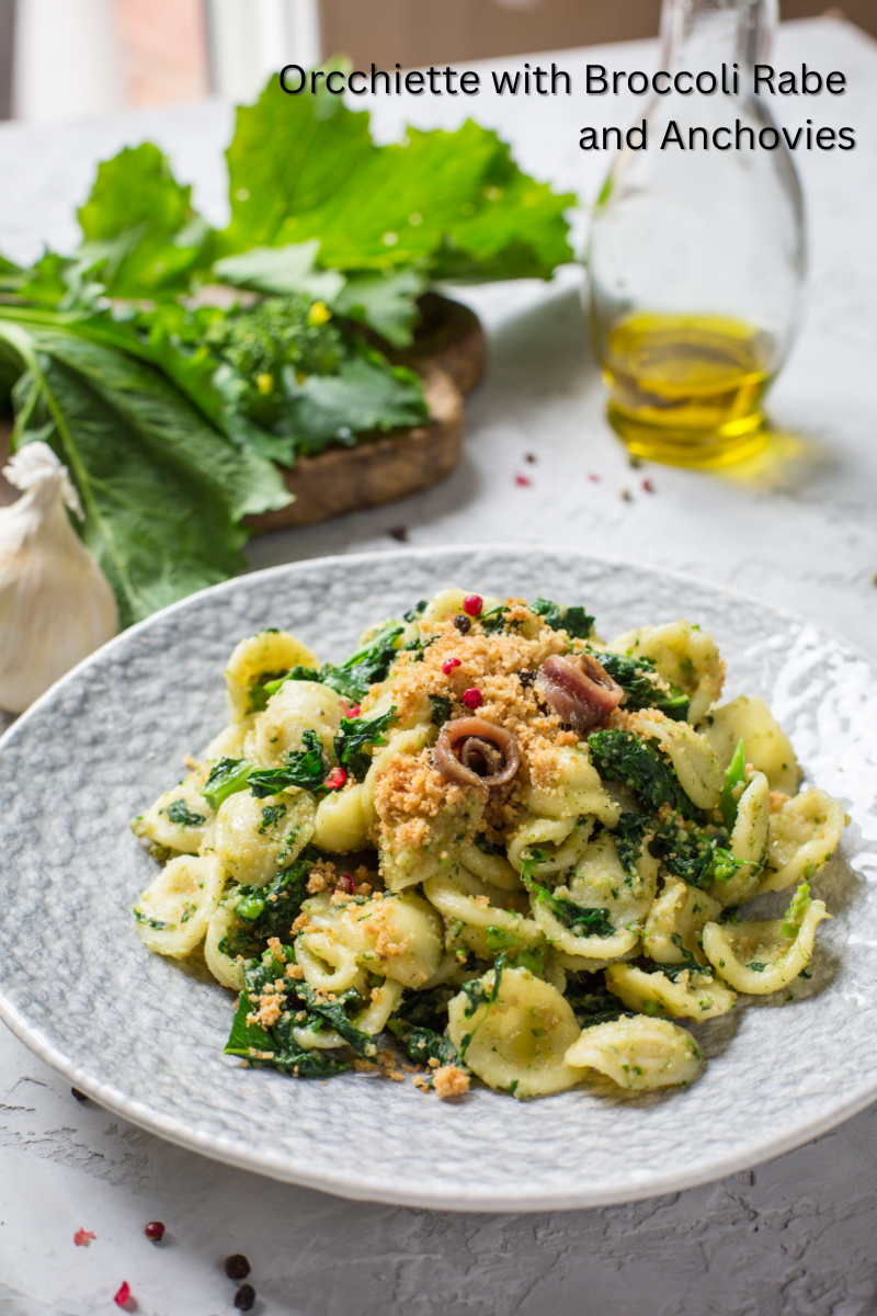 Orecchiette with Broccoli Rabe &amp; Anchovies