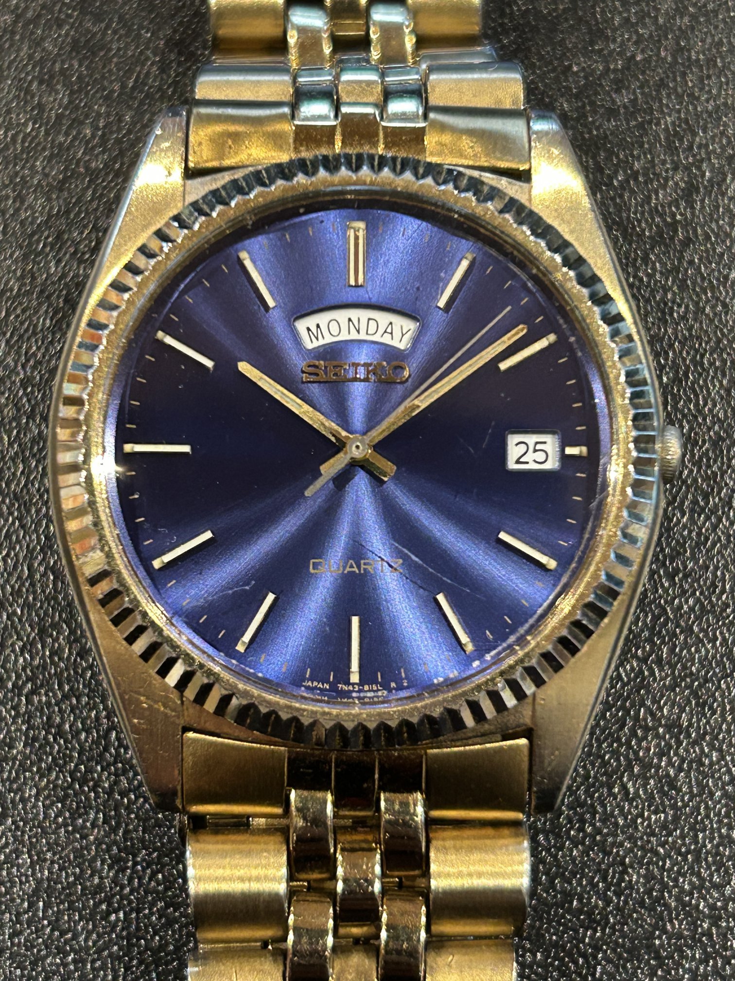 Vintage Seiko Quartz day date