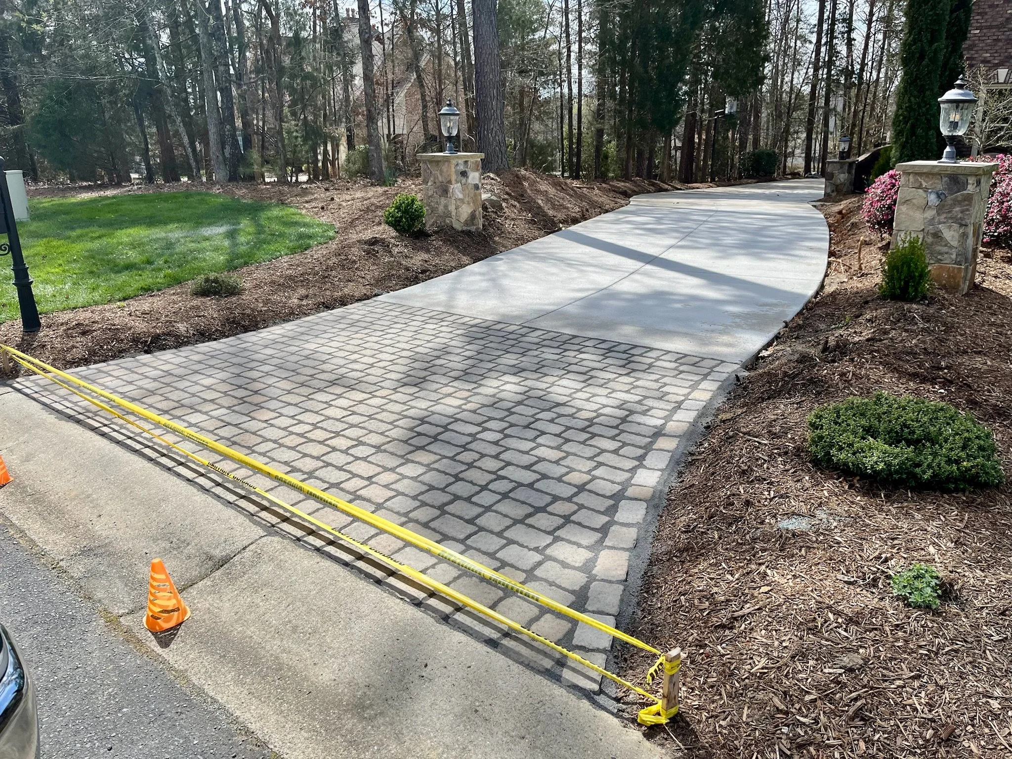 Stone driveway installation Concord NC.jpeg