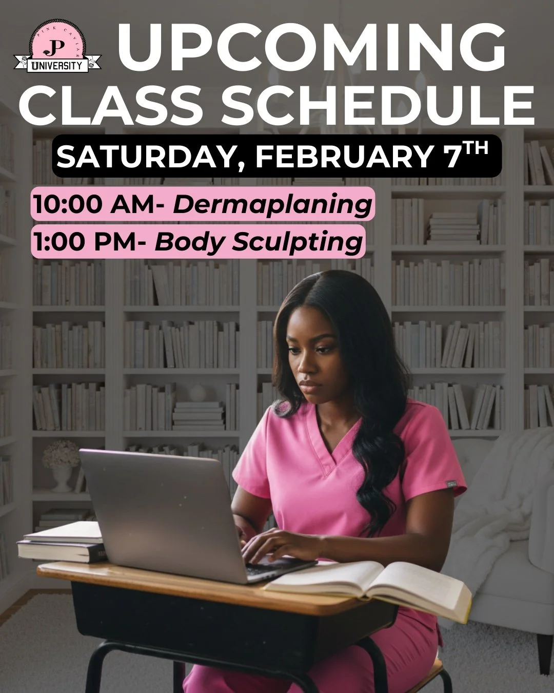 🚨 𝗙𝗲𝗯𝗿𝘂𝗮𝗿𝘆 𝗖𝗹𝗮𝘀𝘀𝗲𝘀 𝗔𝗿𝗲 𝗟𝗜𝗩𝗘 𝗮𝘁 𝗣𝗶𝗻𝗸 𝗖𝗮𝘃𝗶𝗮𝗿 𝗨𝗻𝗶𝘃𝗲𝗿𝘀𝗶𝘁𝘆 🚨

𝘏𝘢𝘯𝘥𝘴-𝘰𝘯. 𝘊𝘦𝘳𝘵𝘪𝘧𝘪𝘦𝘥. 𝘐𝘯𝘤𝘰𝘮𝘦-𝘣𝘰𝘰𝘴𝘵𝘪𝘯𝘨 𝘴𝘬𝘪𝘭𝘭𝘴.
𝘐𝘧 𝘺𝘰𝘶&rsquo;𝘳𝘦 𝘳𝘦𝘢𝘥𝘺 𝘵𝘰 𝘢𝘥𝘥 𝘴𝘦𝘳𝘷𝘪𝘤𝘦𝘴, 𝘳