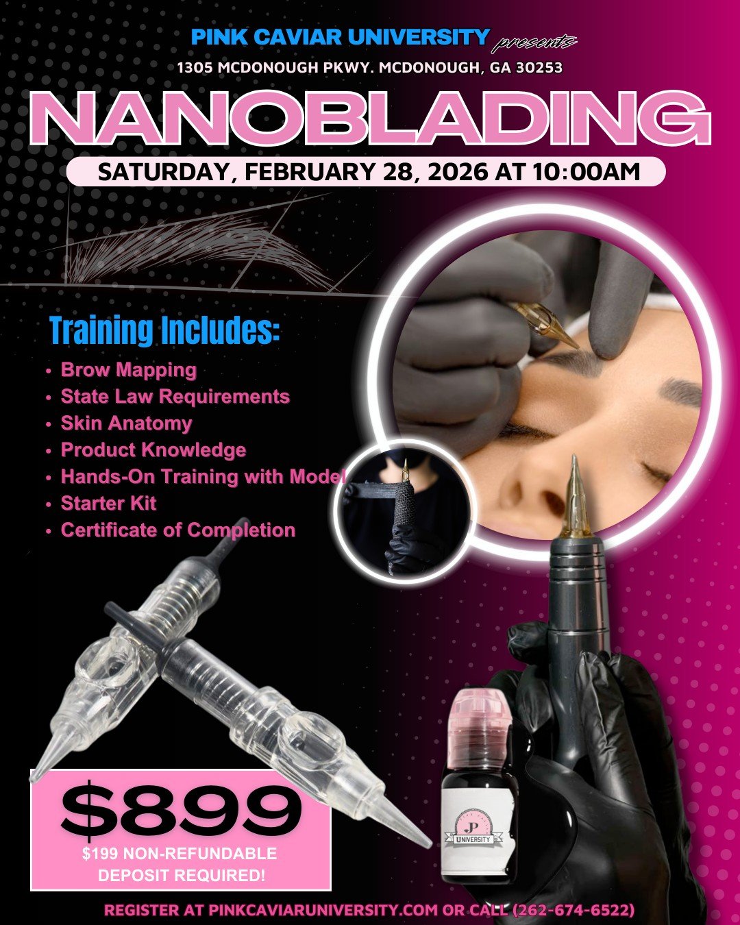 ✨ 𝘙𝘦𝘢𝘥𝘺 𝘵𝘰 𝘭𝘦𝘷𝘦𝘭 𝘶𝘱 𝘺𝘰𝘶𝘳 𝘣𝘦𝘢𝘶𝘵𝘺 𝘤𝘢𝘳𝘦𝘦𝘳? ✨

𝗣𝗶𝗻𝗸 𝗖𝗮𝘃𝗶𝗮𝗿 𝗨𝗻𝗶𝘃𝗲𝗿𝘀𝗶𝘁𝘆 𝗶𝘀 𝗯𝗿𝗶𝗻𝗴𝗶𝗻𝗴 𝗡𝗮𝗻𝗼𝗯𝗹𝗮𝗱𝗶𝗻𝗴 𝗧𝗿𝗮𝗶𝗻𝗶𝗻𝗴 𝘁𝗼 𝗠𝗰𝗗𝗼𝗻𝗼𝘂𝗴𝗵, 𝗚𝗔! 𝗧𝗵𝗶𝘀 𝗵𝗮𝗻𝗱𝘀-𝗼𝗻 𝗰𝗹𝗮𝘀𝘀 𝗰𝗼?