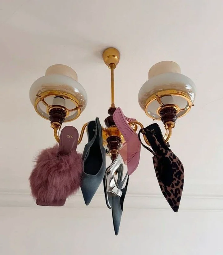 POV: your heels needed a break&hellip; so they moved in upstairs 👠✨
Because even the shoes deserve good lighting.

#FashionFinds #ShoeGoals #HeelGame #FashionDecor #StyleDetails #LuxuryVibes #InteriorInspo #StyleWithPersonality #FashionGirlEnergy #C