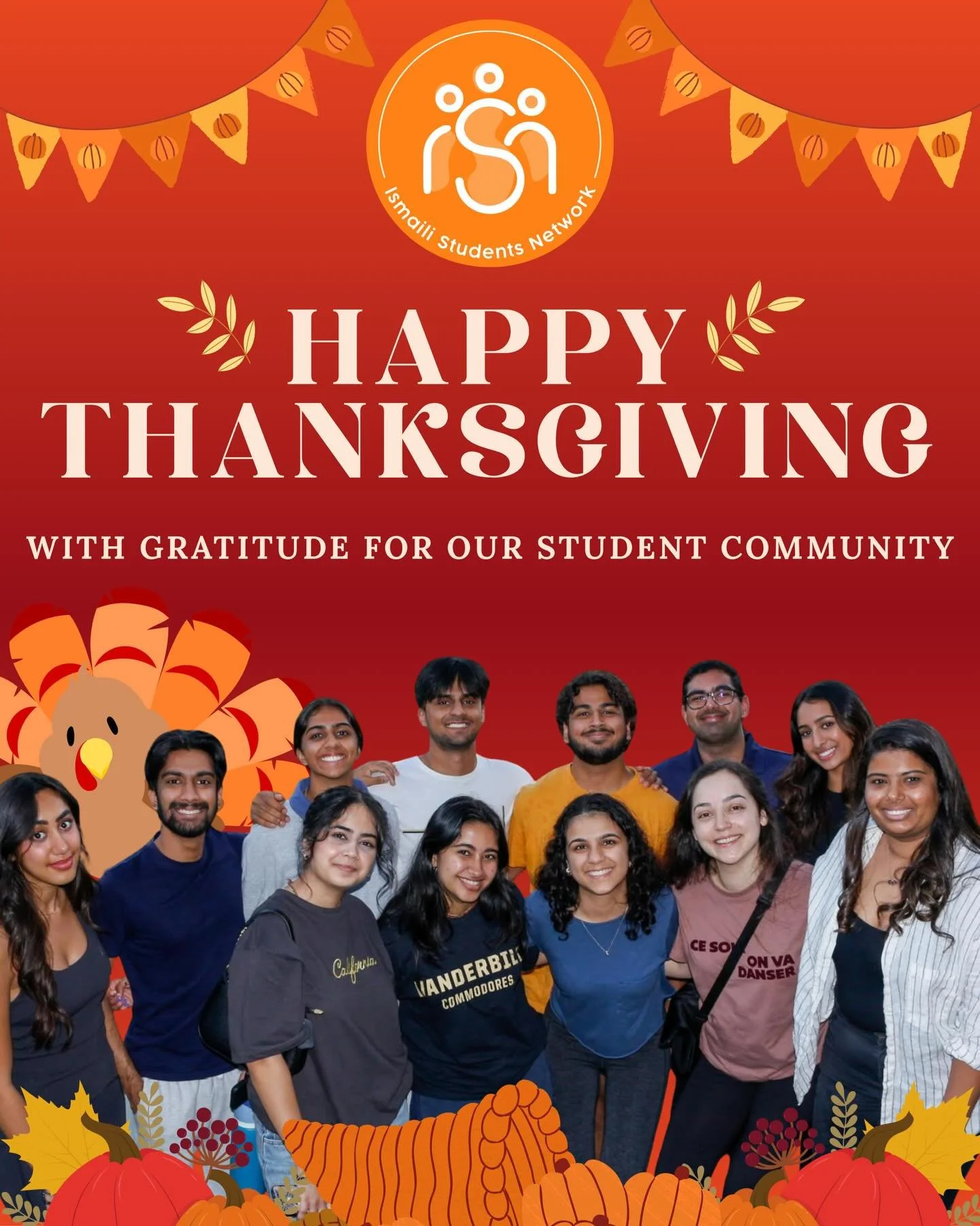 This year, we&rsquo;re thankful for connection, courage, creativity, and the students who bring ISN to life on campuses across the country.

Happy Thanksgiving! 🍁