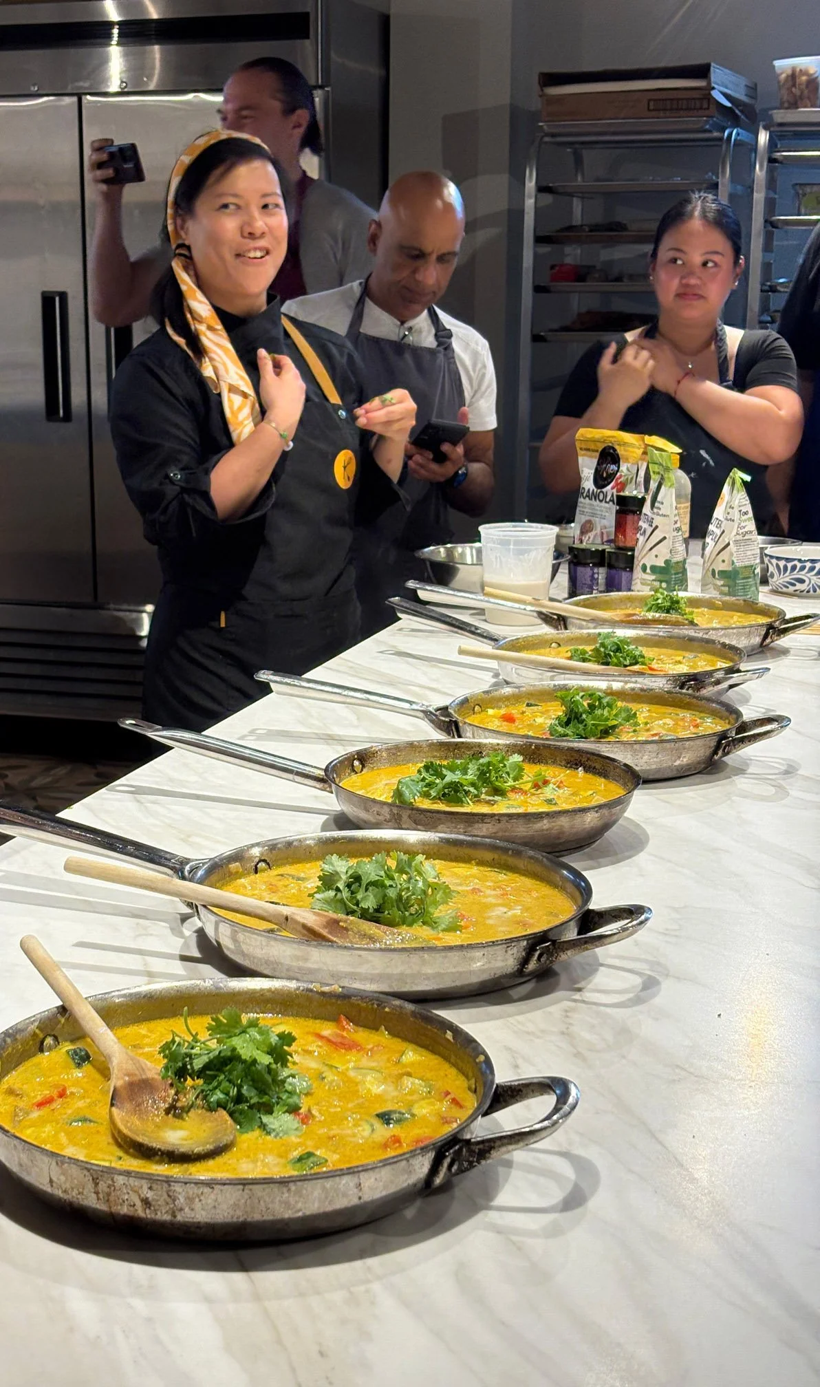 Renée Chan teaching at BRIX Hotel in Monton, NB