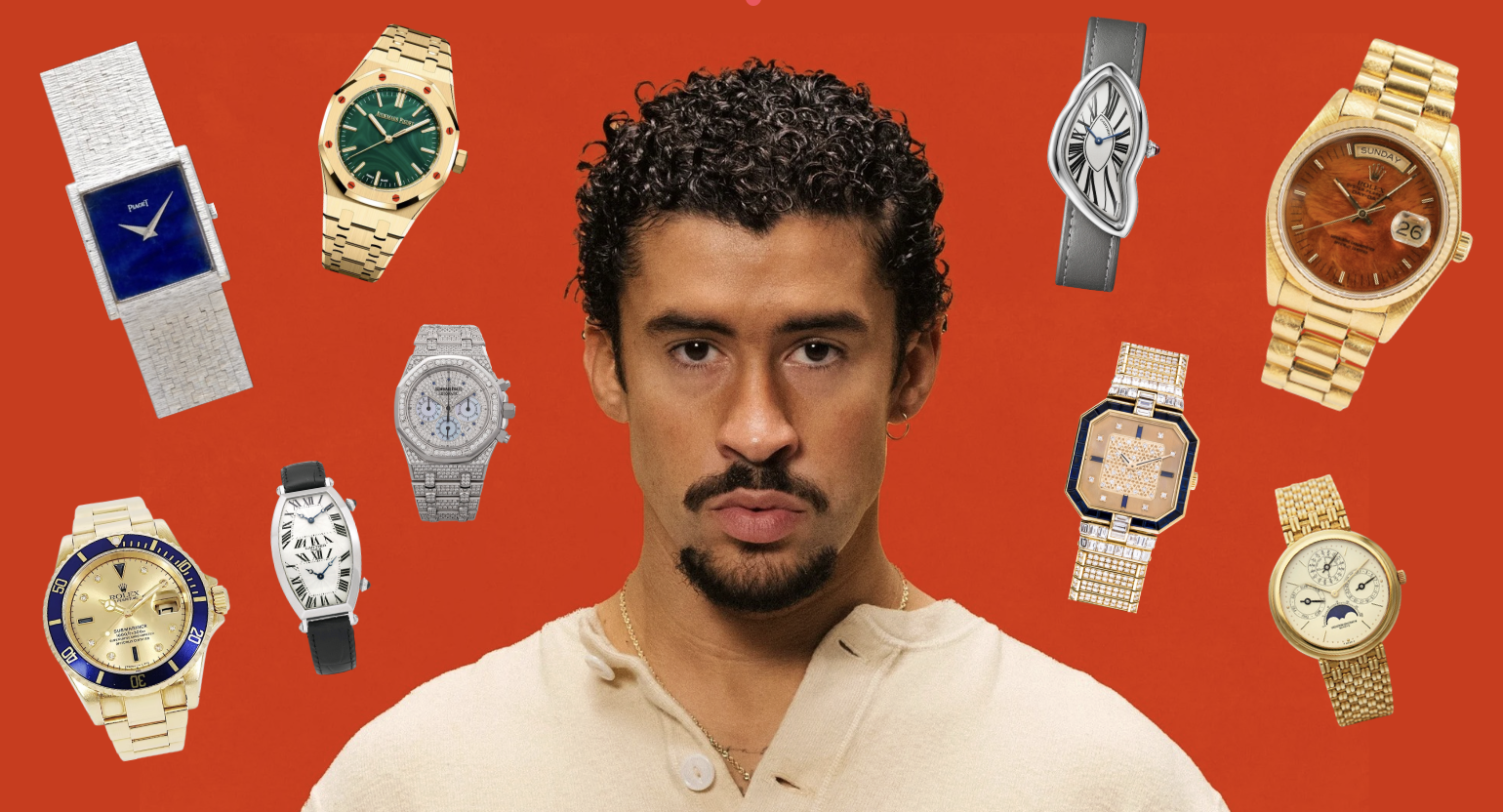 Bad Bunny Watch : Les 15 Montres les Plus Folles de Sa Collection