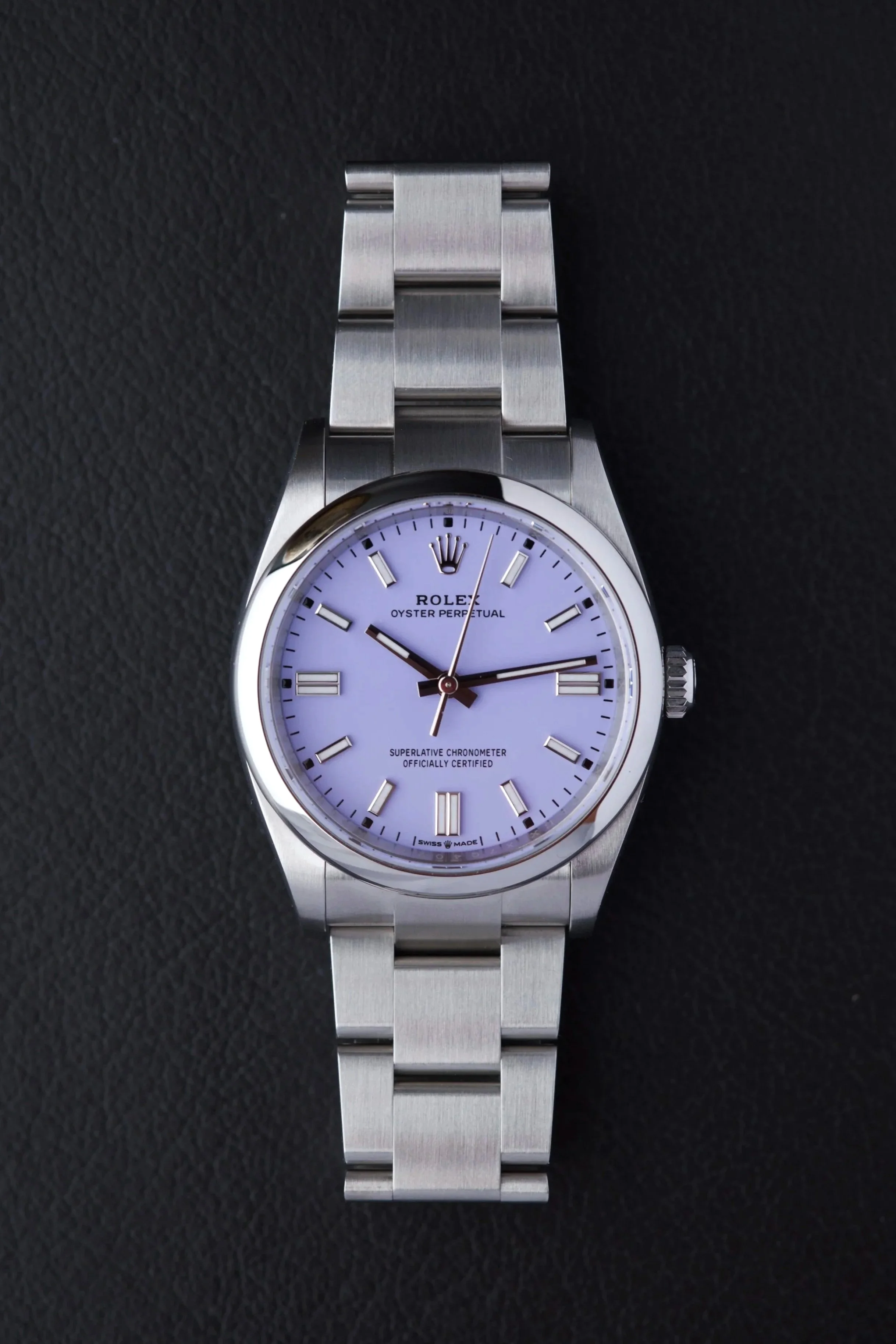 Rolex Oyster Perpetual 36 Lavande 126000 Full Set 2025