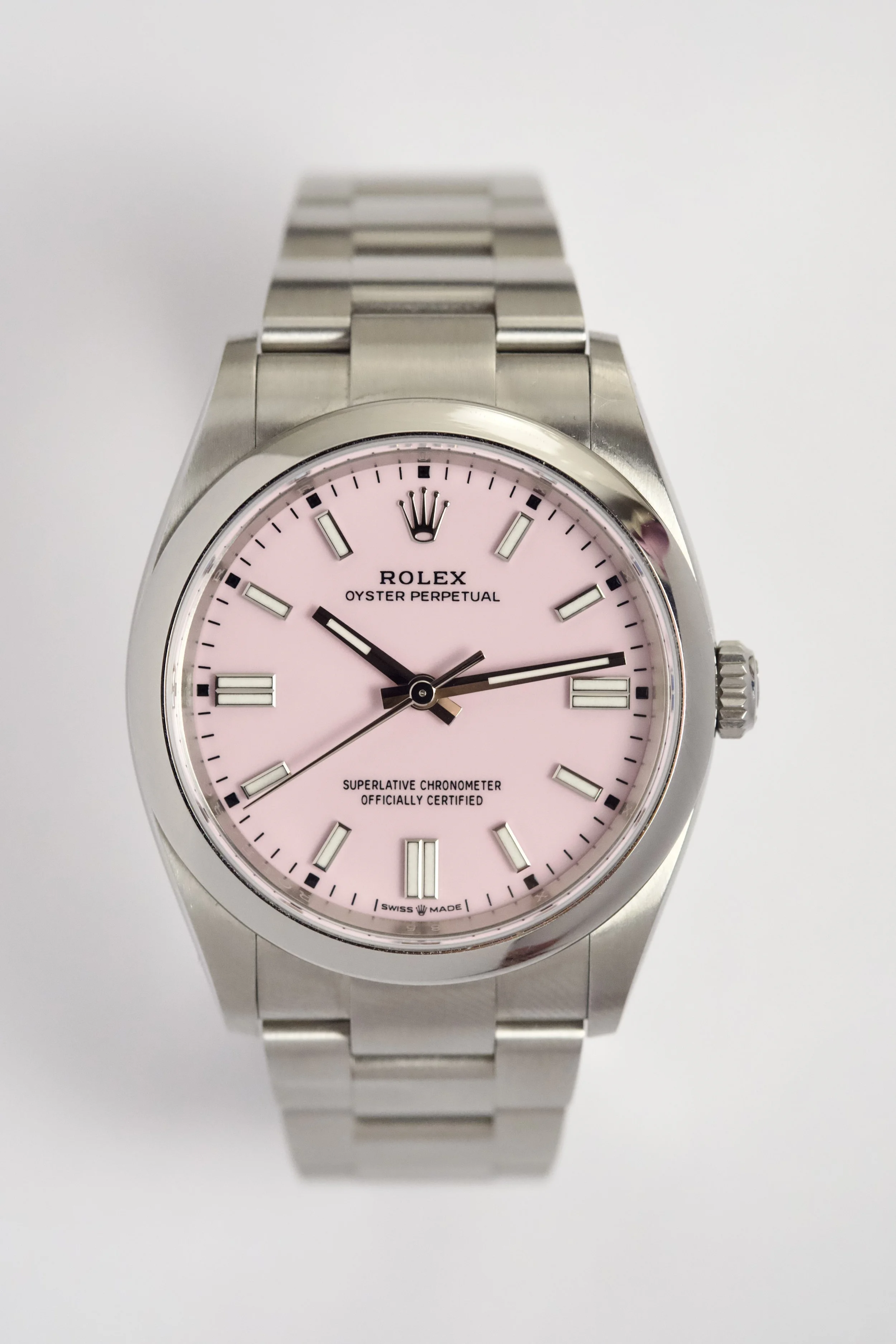 Rolex Oyster Perpetual 36 Pink dial
