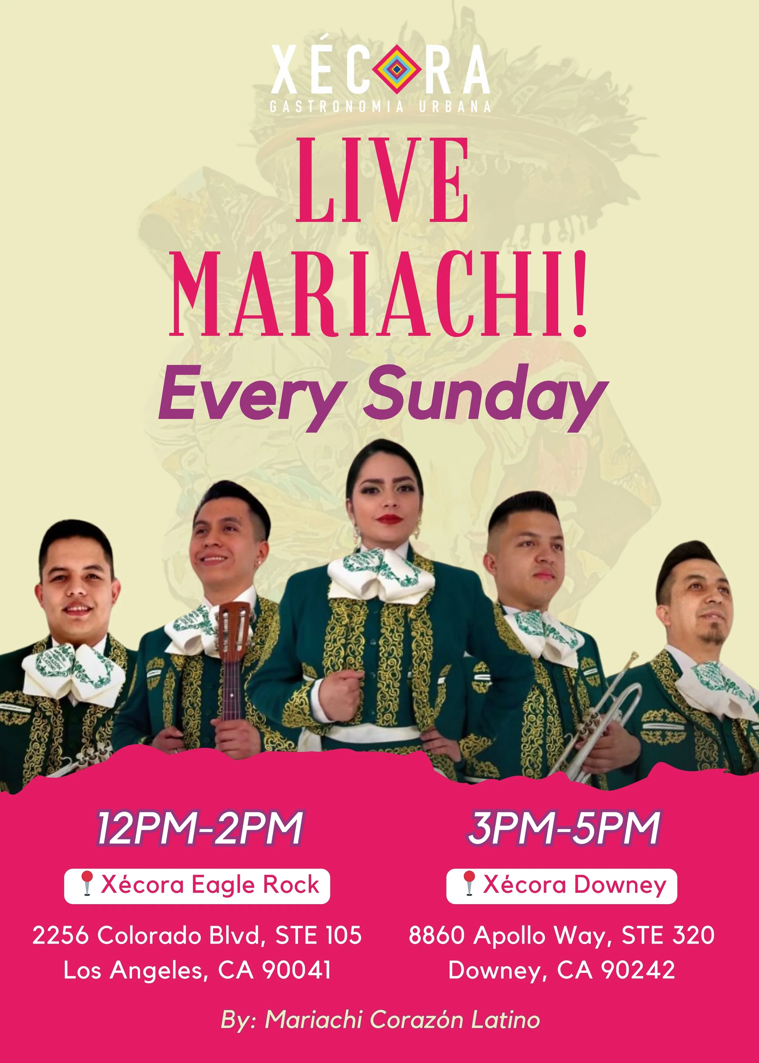 Mariachi Sundays in Egale Rock & Downey