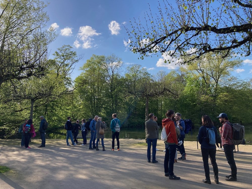 Kleingruppen beim Inner Development Walk