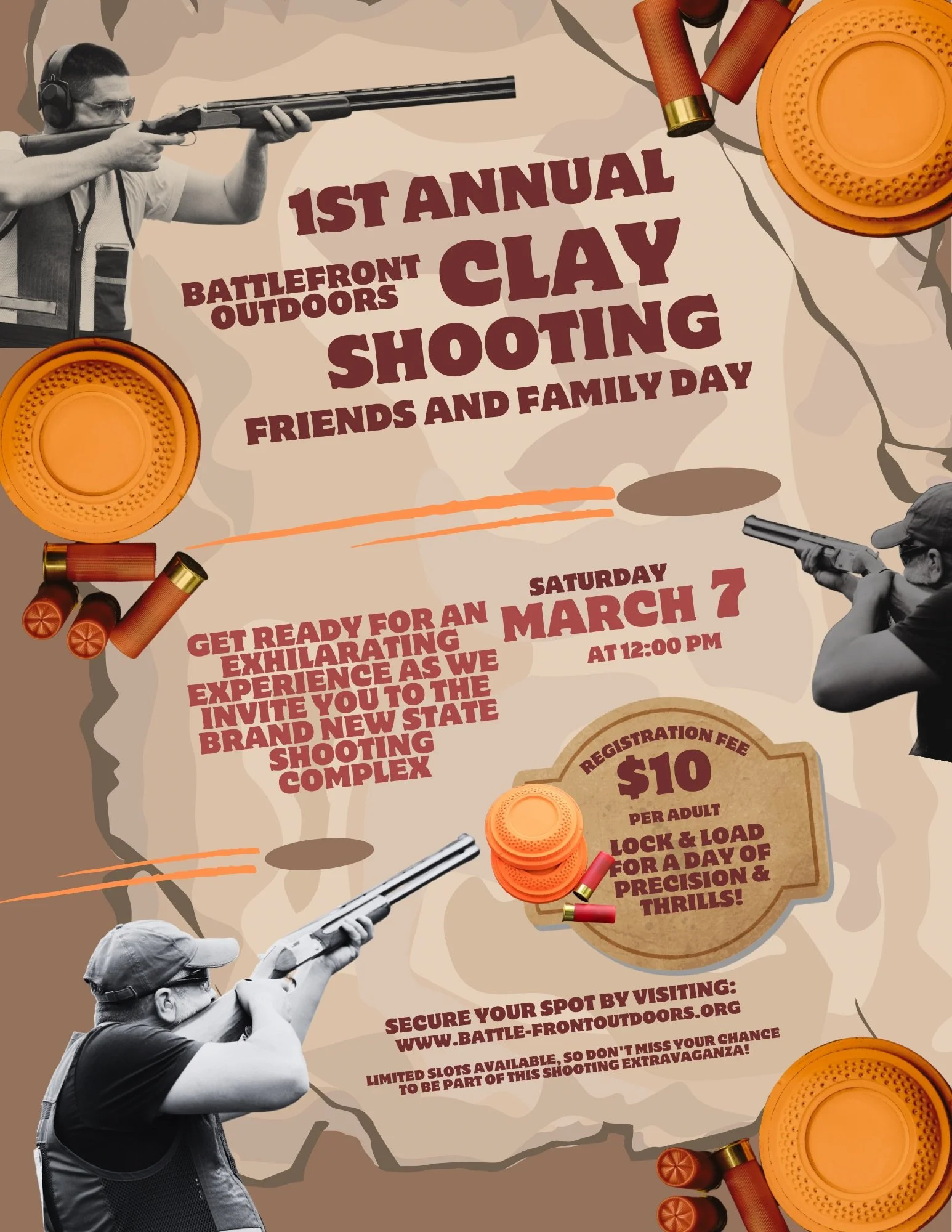 1st Annual Clay Shooting Friends and Family Day
