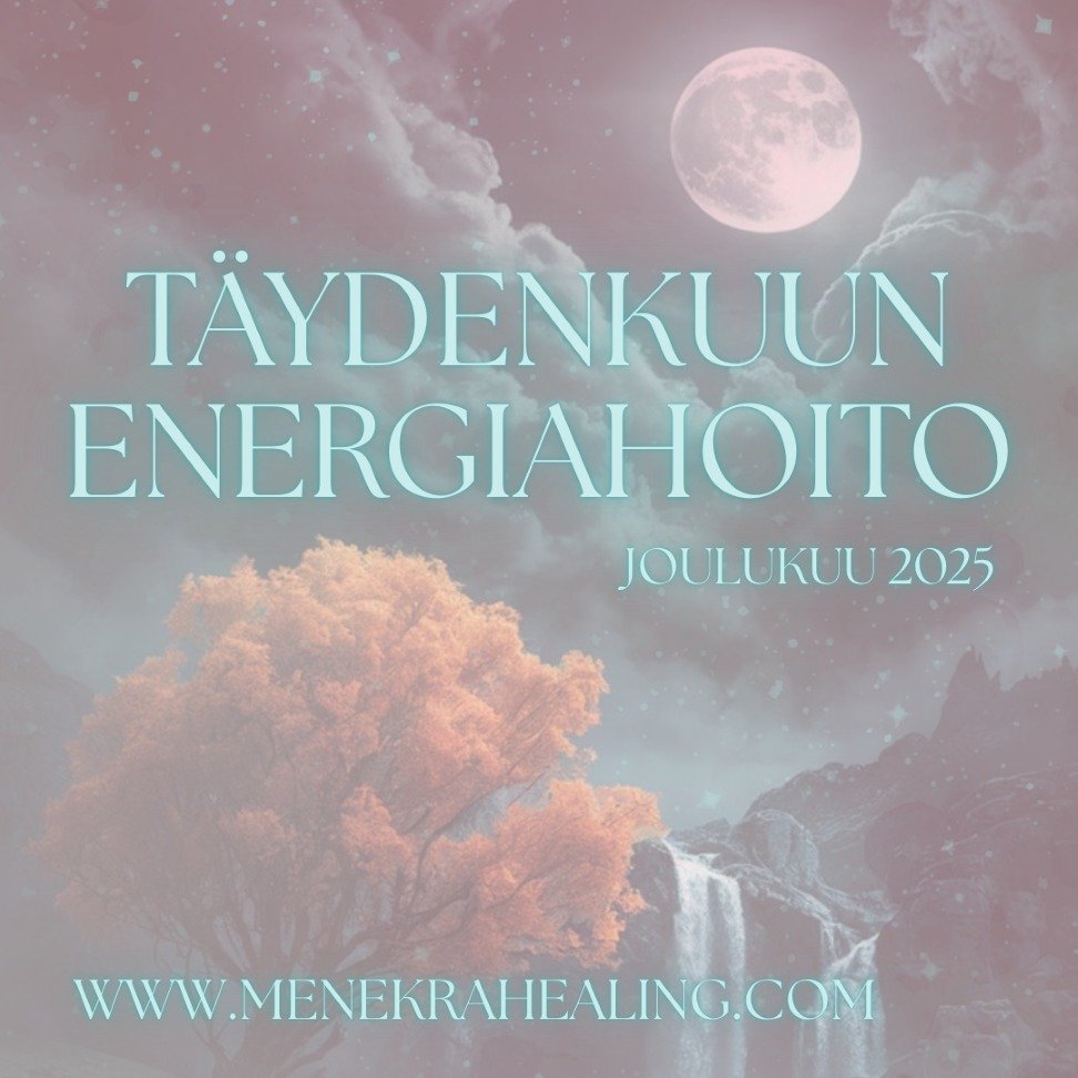 Vuoden viimeinen T&auml;ydenkuun Energiahoito vuoden viimeisen Superkuun energioissa ✨✨✨

En edes yrit&auml; selitt&auml;&auml;, koe itse: 

https://urly.fi/3xcS

#t&auml;ydenkuunenergiahoito
