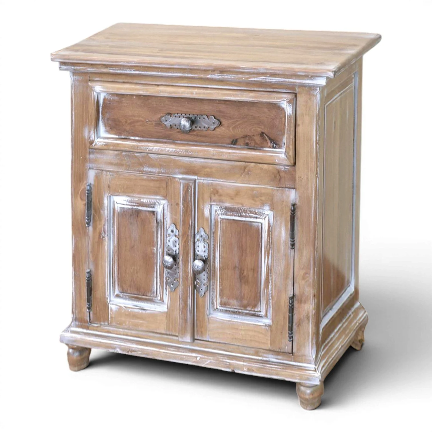 Arenas Blancas Nightstand | Handmade Mexican Coastal Bedroom Furniturear