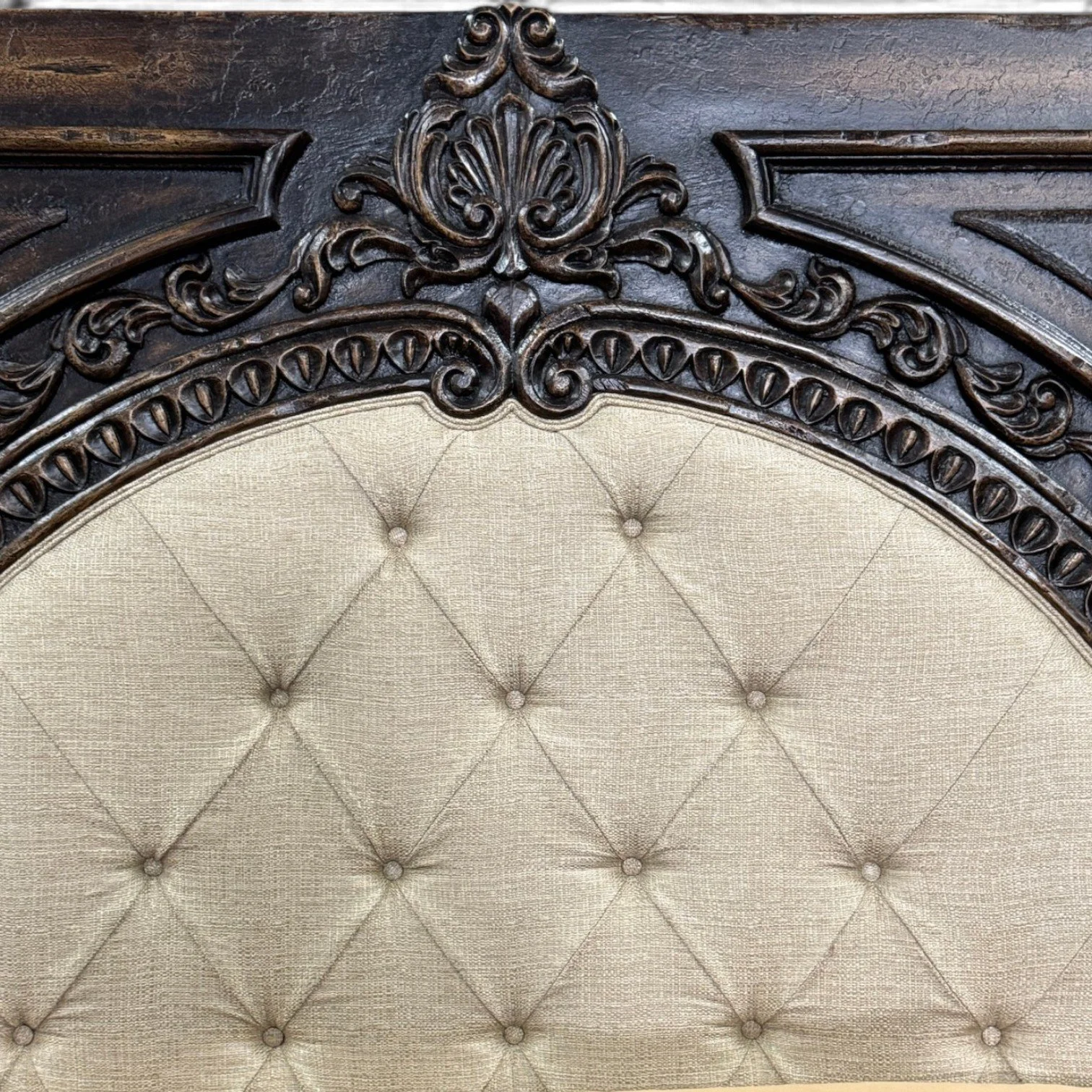 Esperanza Bed – Santander & Sand Fabric