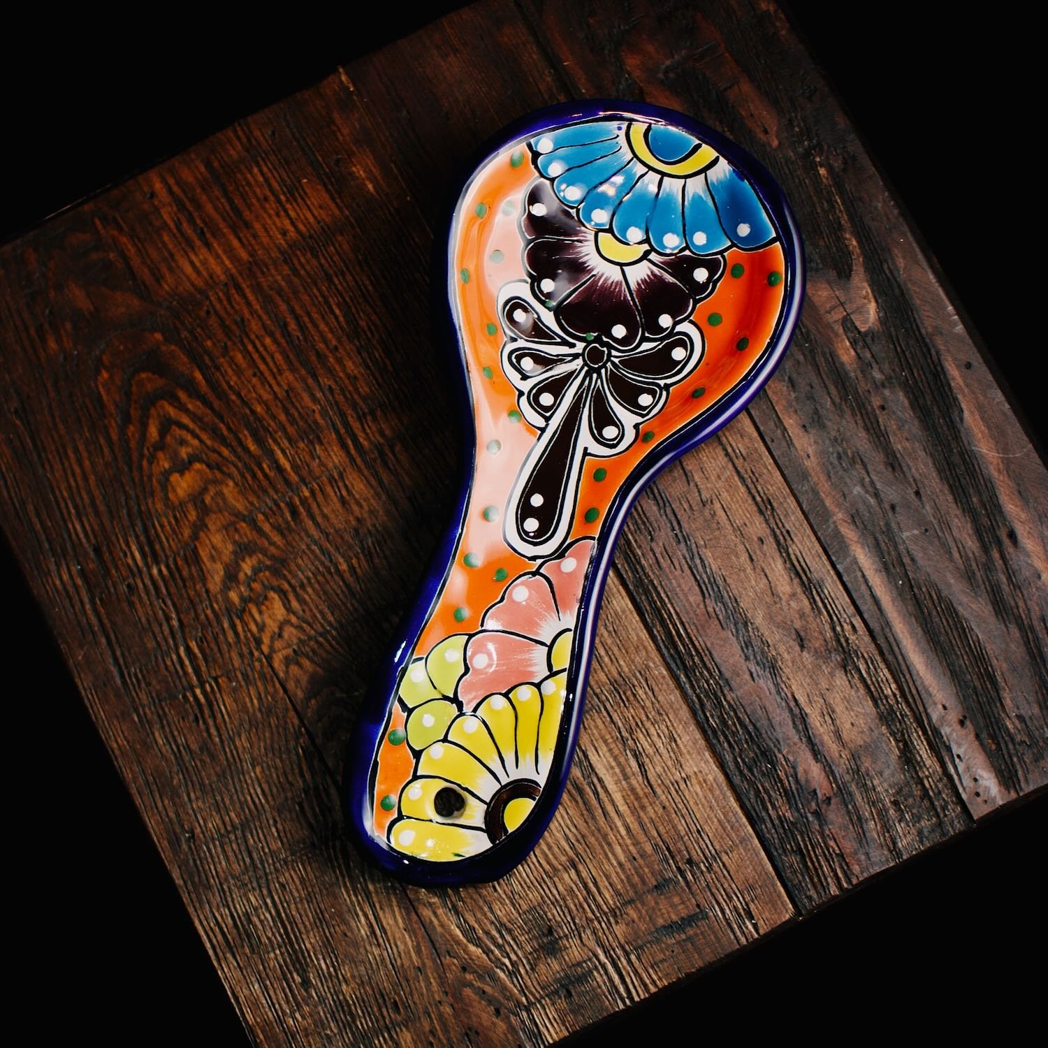 Colorful Talavera Spoon Rest 5