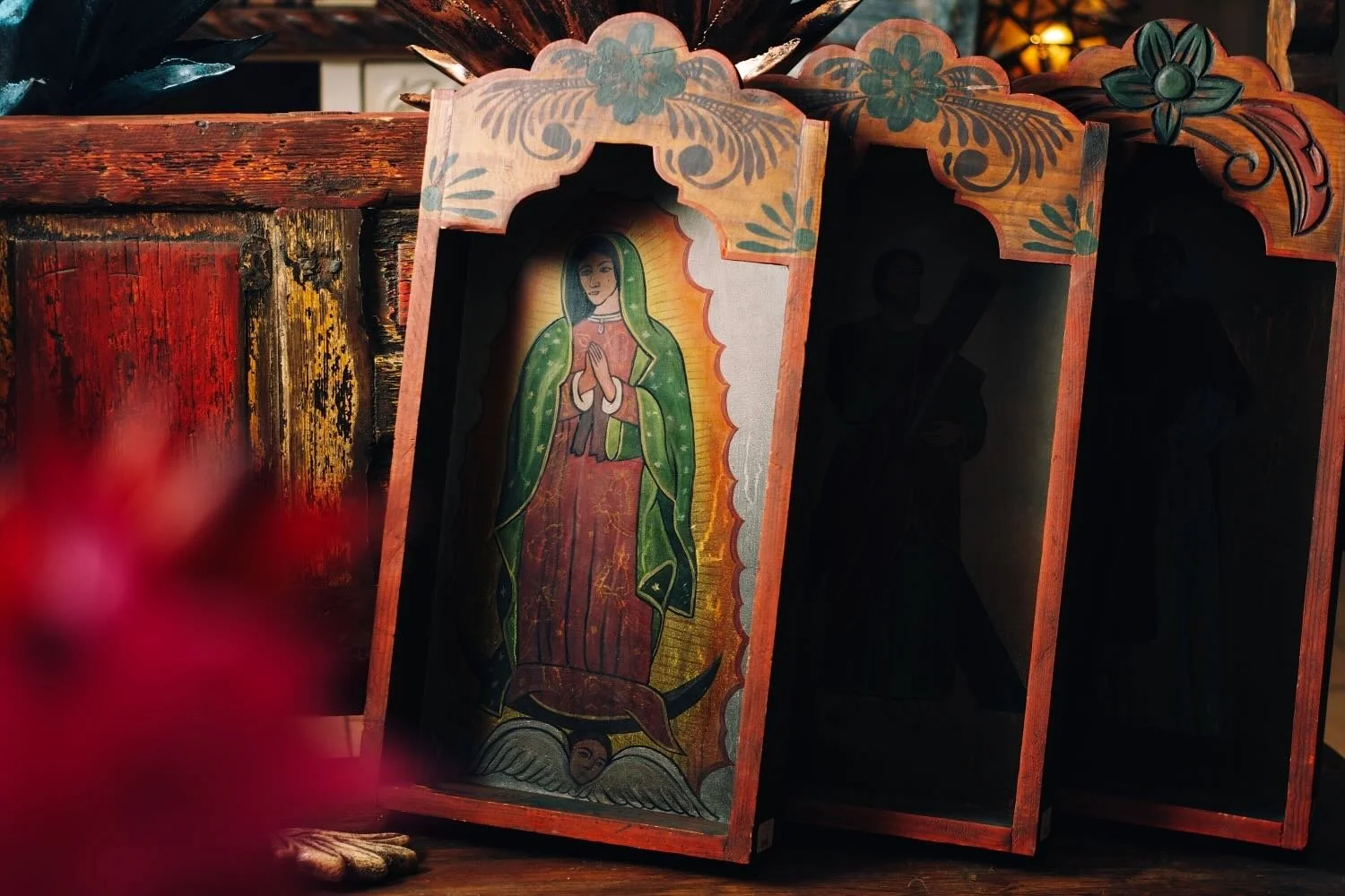 Vintage Retablos from Mexico - Milagros Rústicos