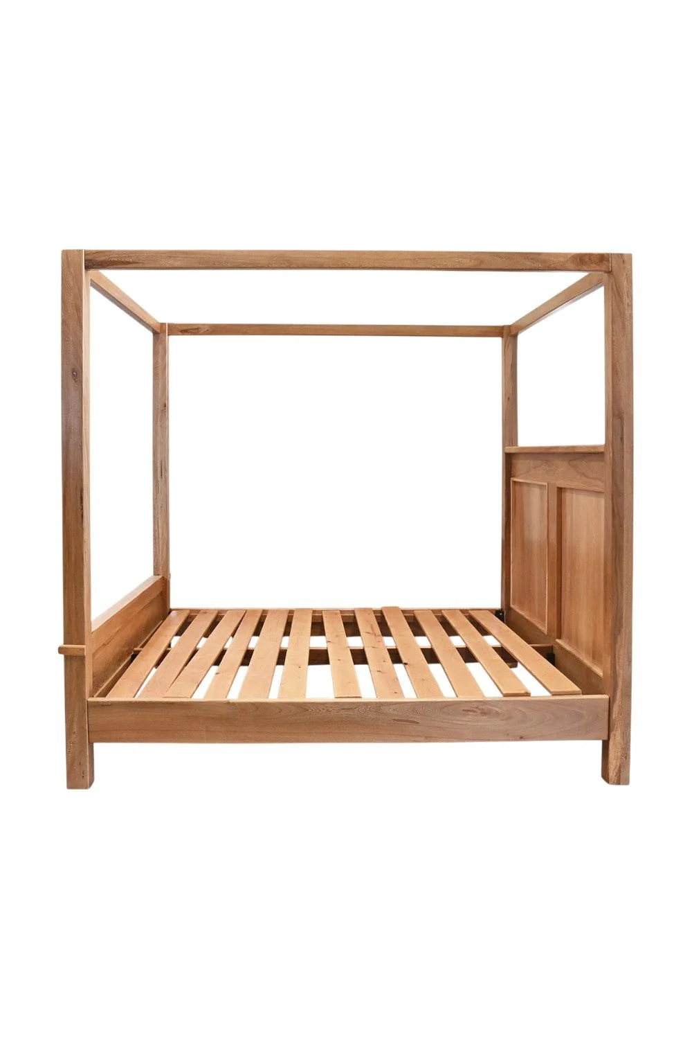 Alpine Bed – Handmade Rustic Canopy Bed