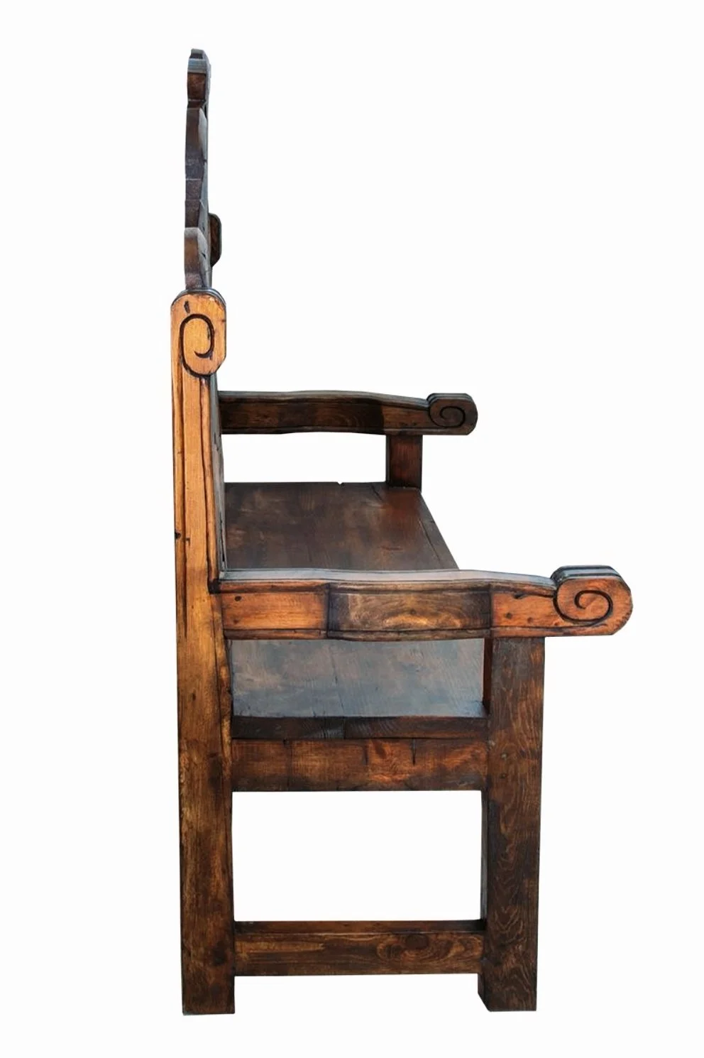 El Cazadero Carved Bench