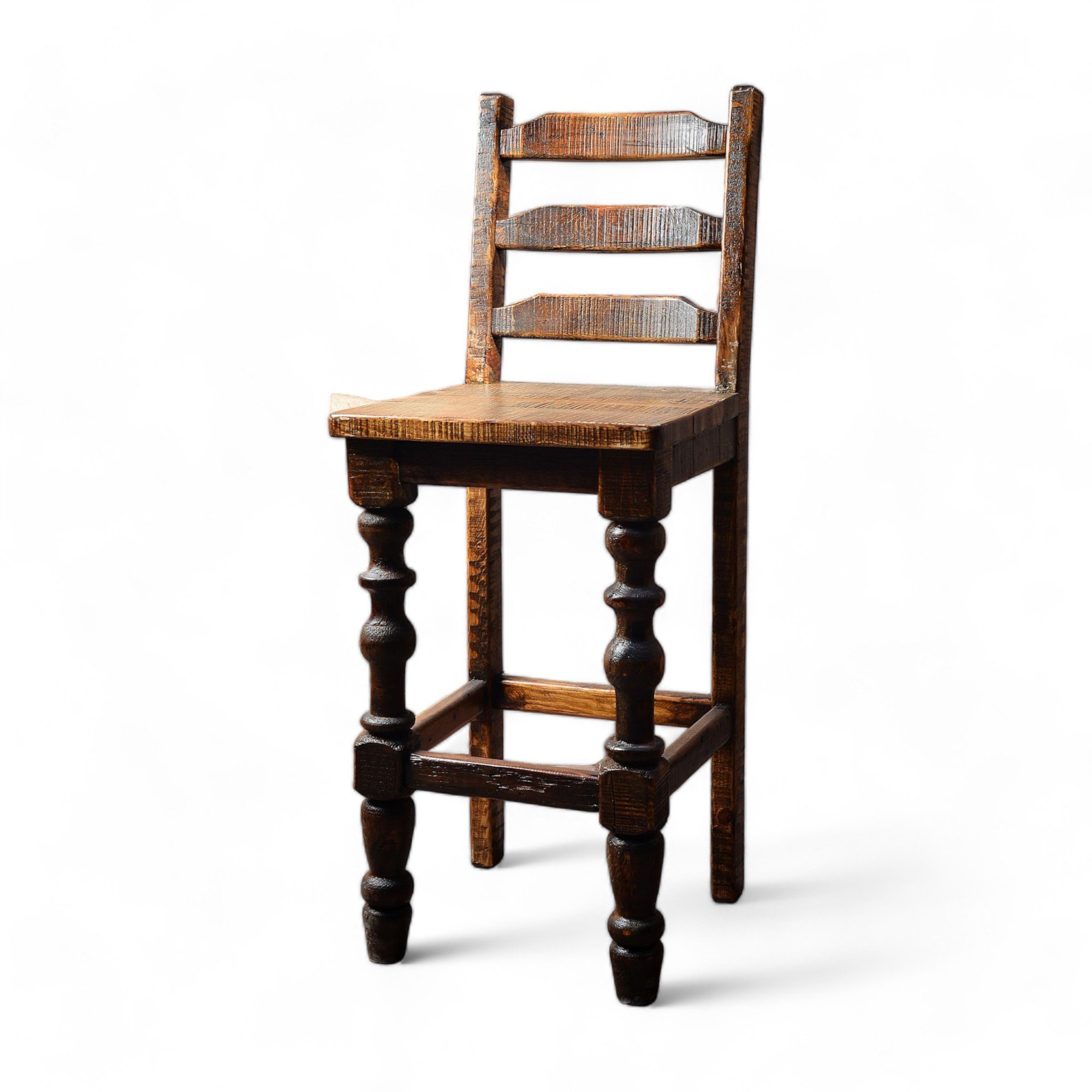 Silla Antigua de Mezquital Bar Stool