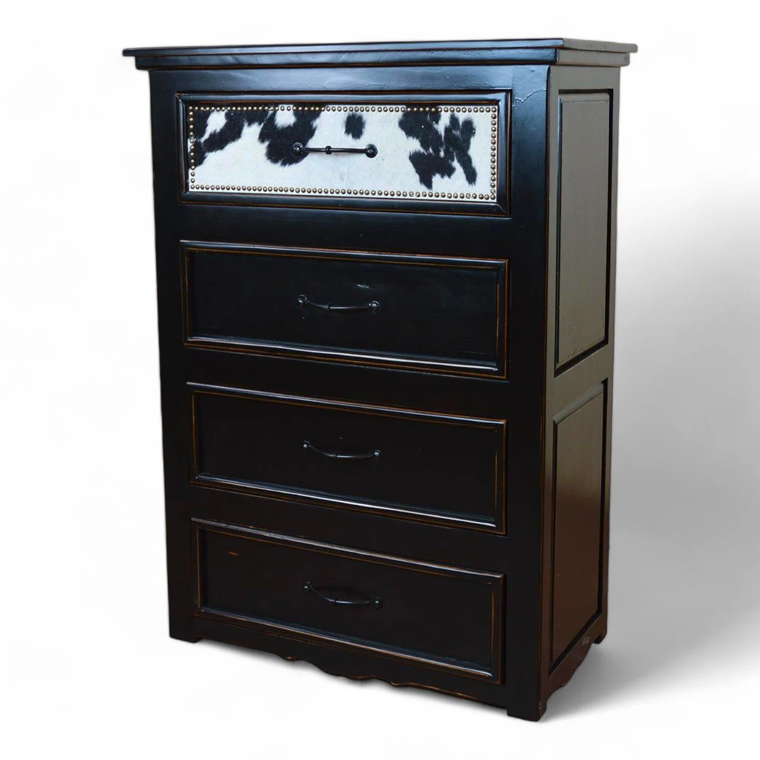 San Saba Cowhide Chest