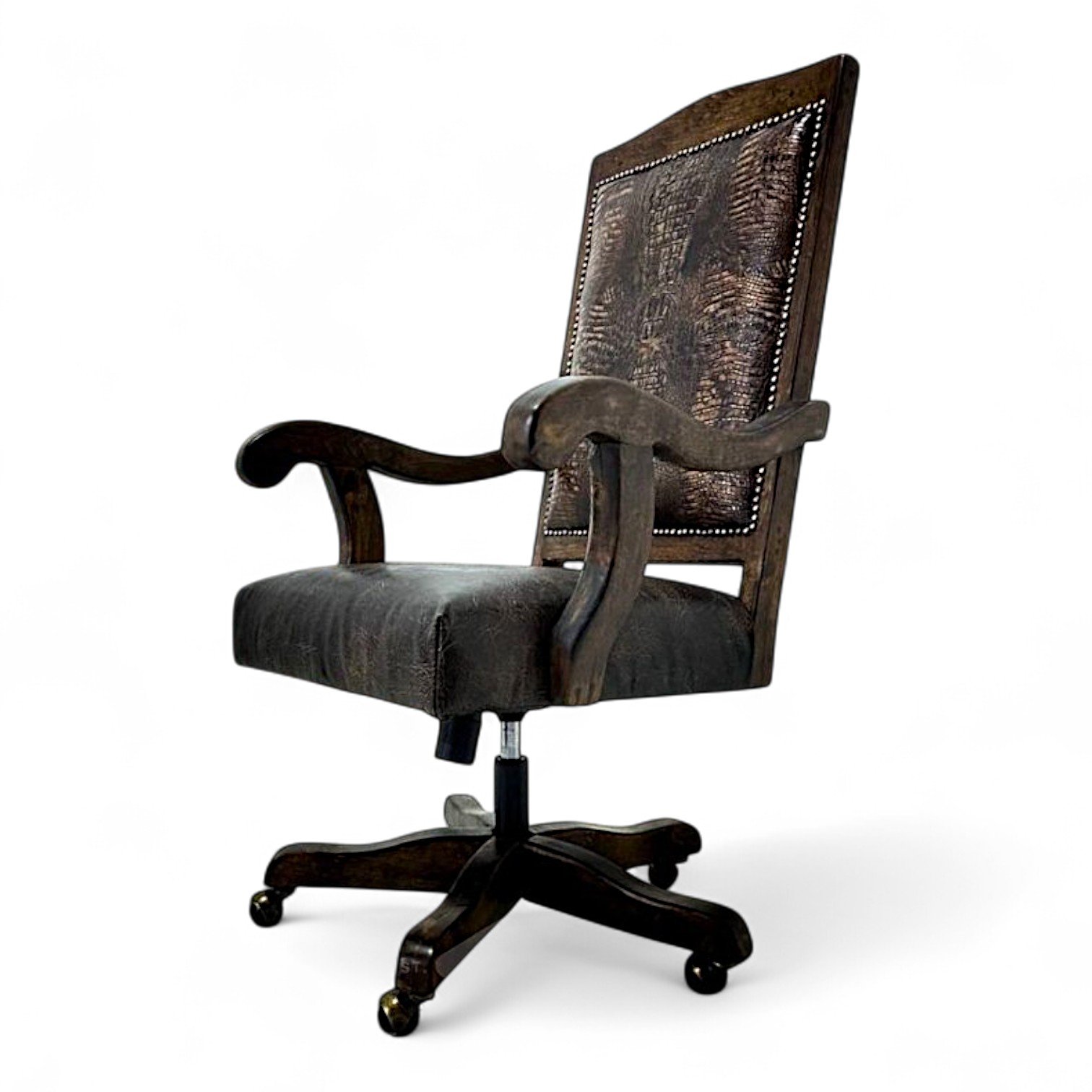 Encinas Leather Desk Chair