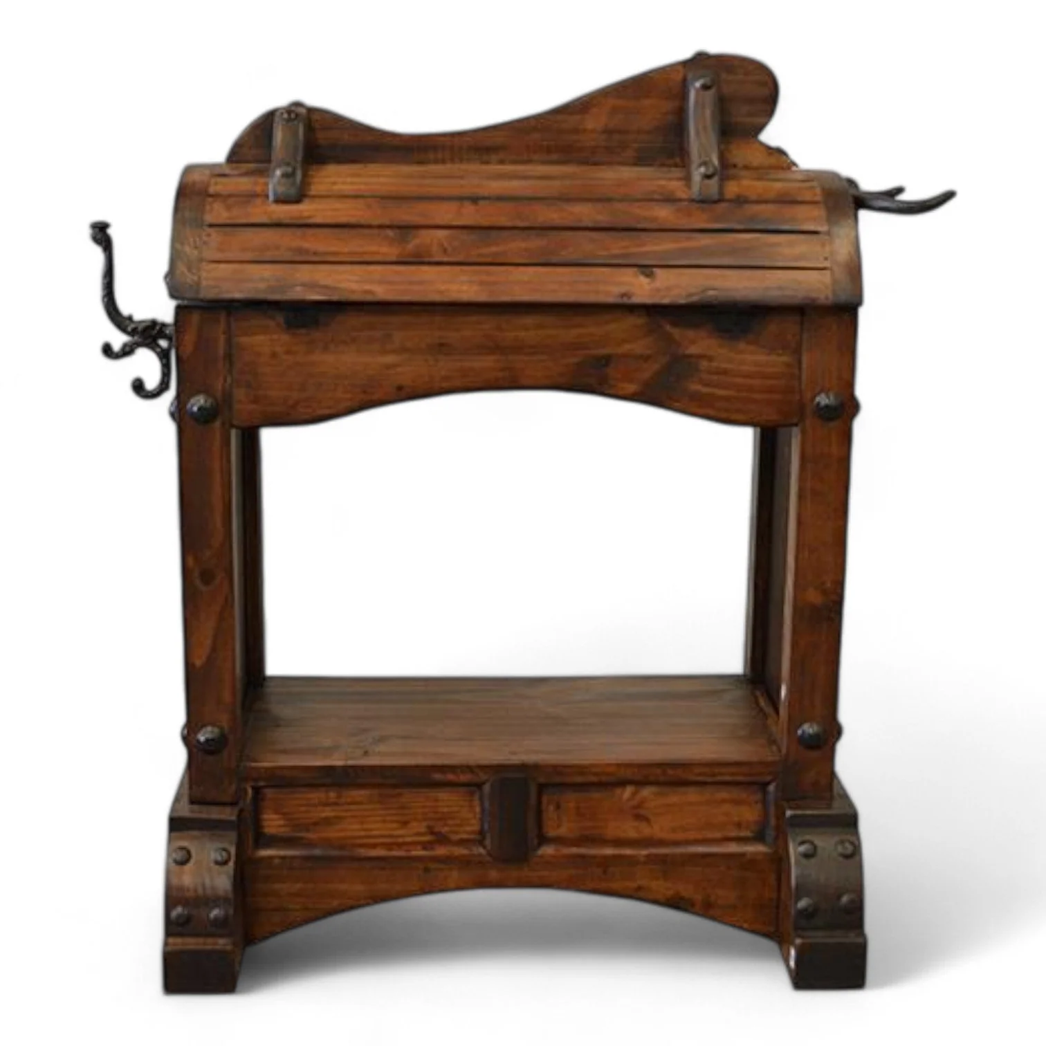 Villa de Ramos Natural Copper Saddle Stand
