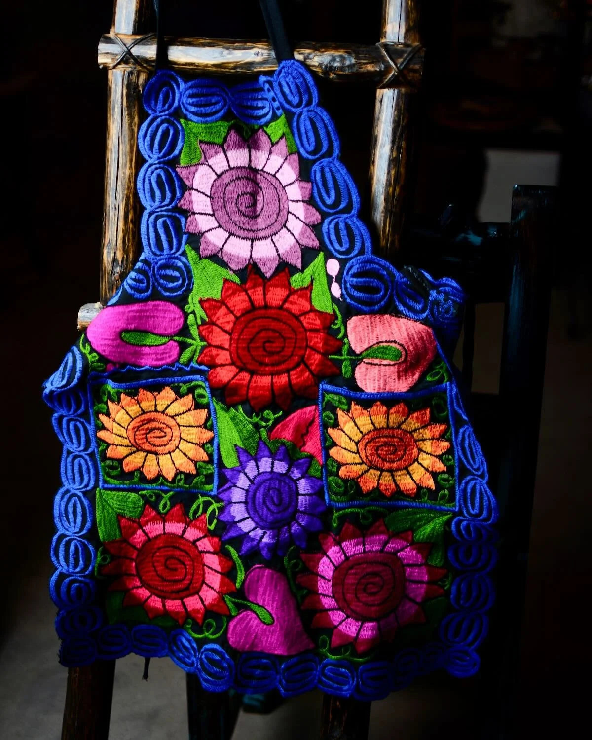 Embroidered Mexican Apron