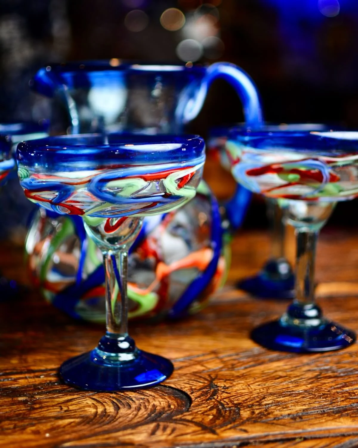 Mexicolor Margarita Pitcher & Glassware Set