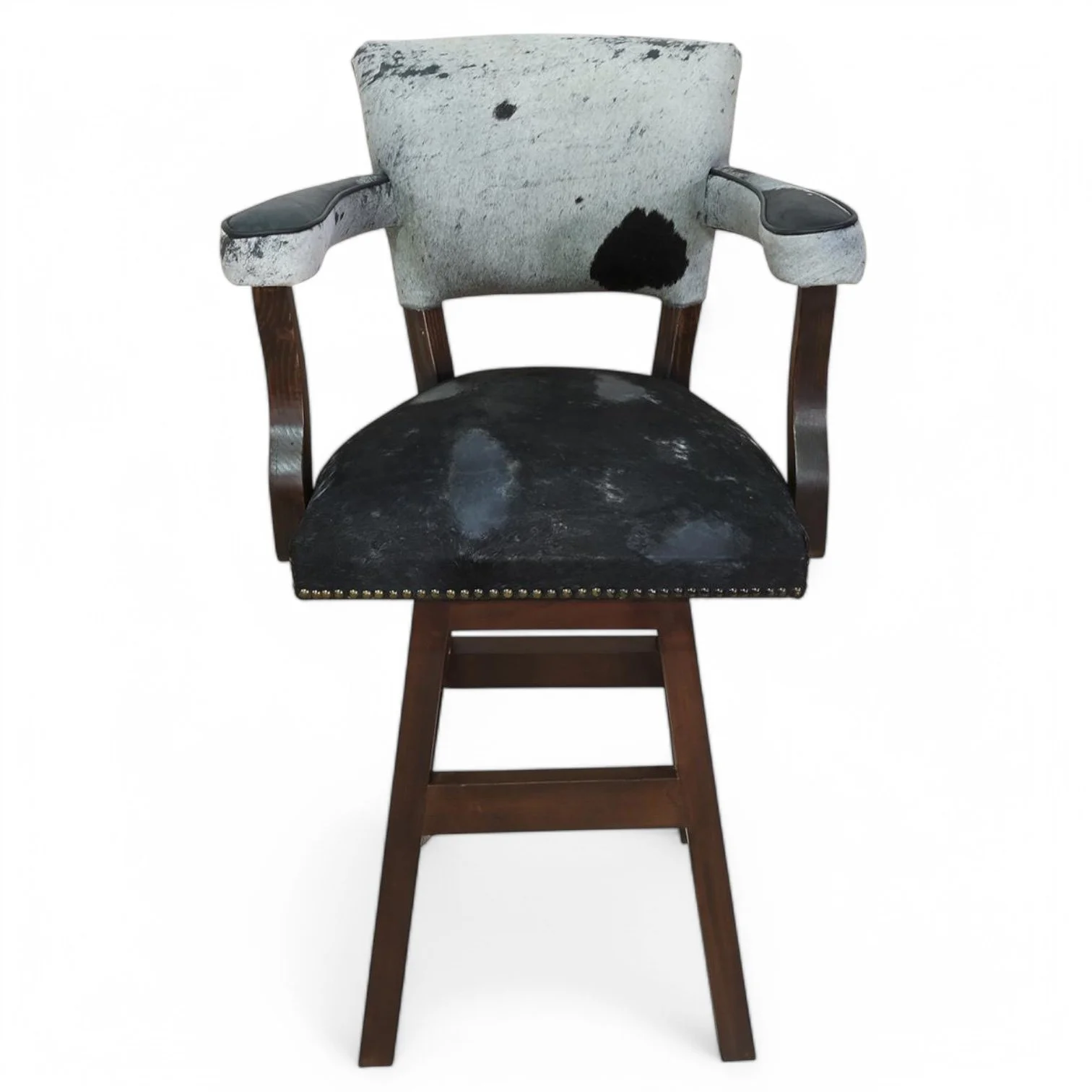 San Angelo Cowhide Barstool