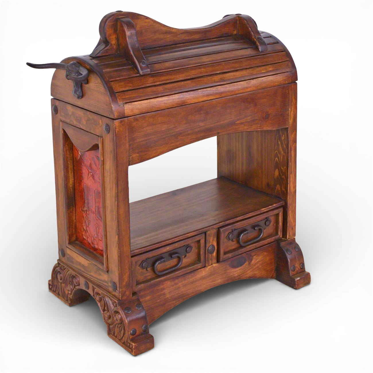 Villa de Ramos Natural Copper Saddle Stand