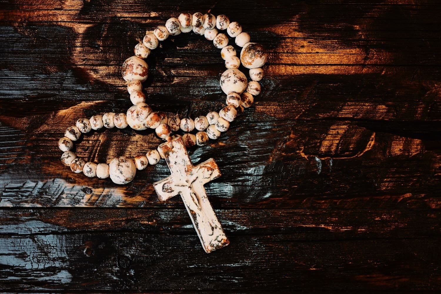 Small Cream CCJ Rosary