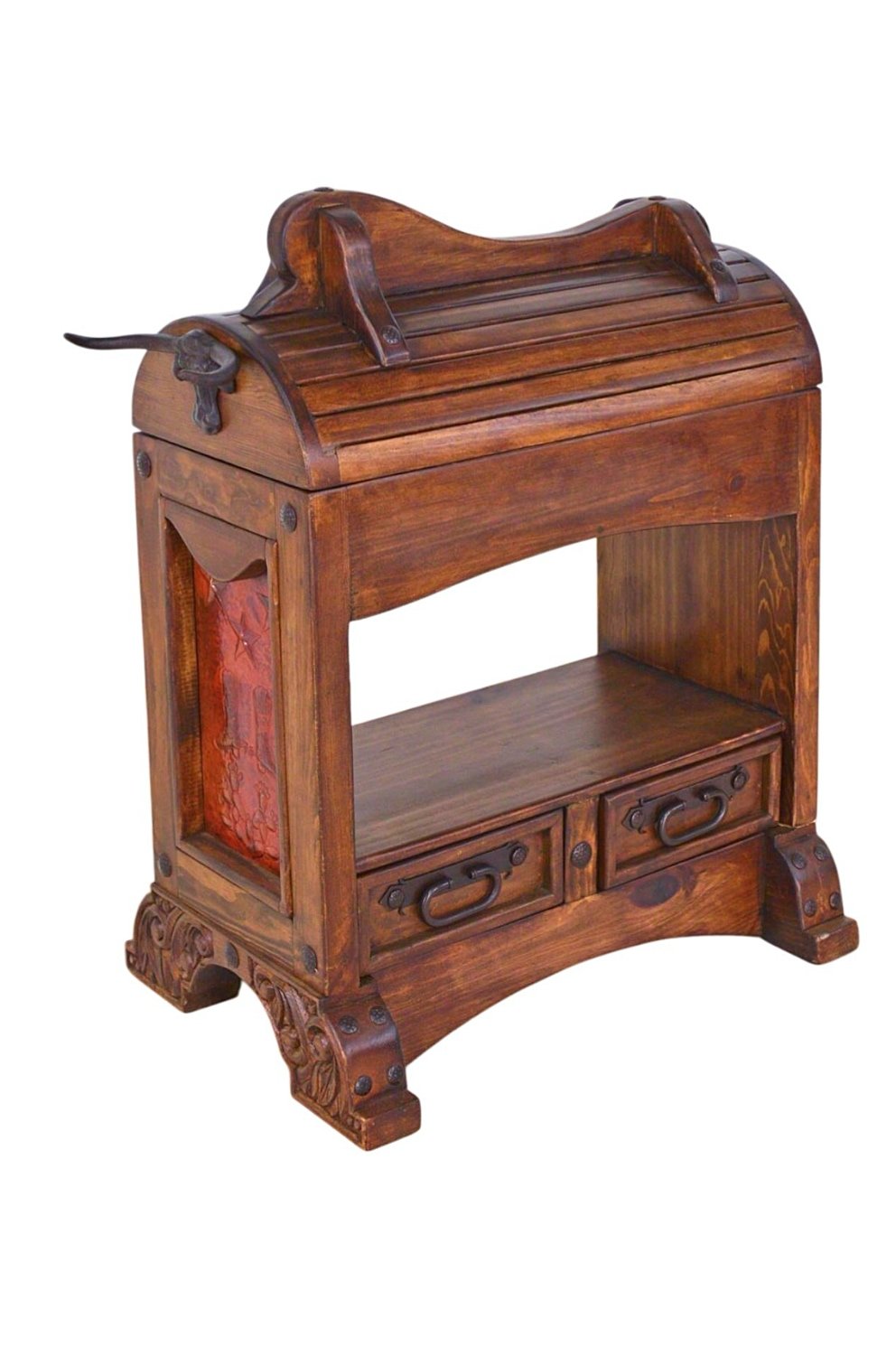 Villa de Ramos Natural Copper Saddle Stand