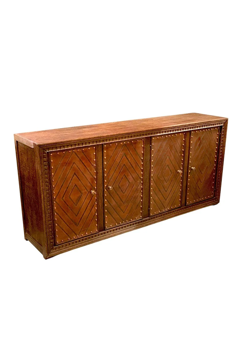 Trujillo Leather 4 Door Buffet
