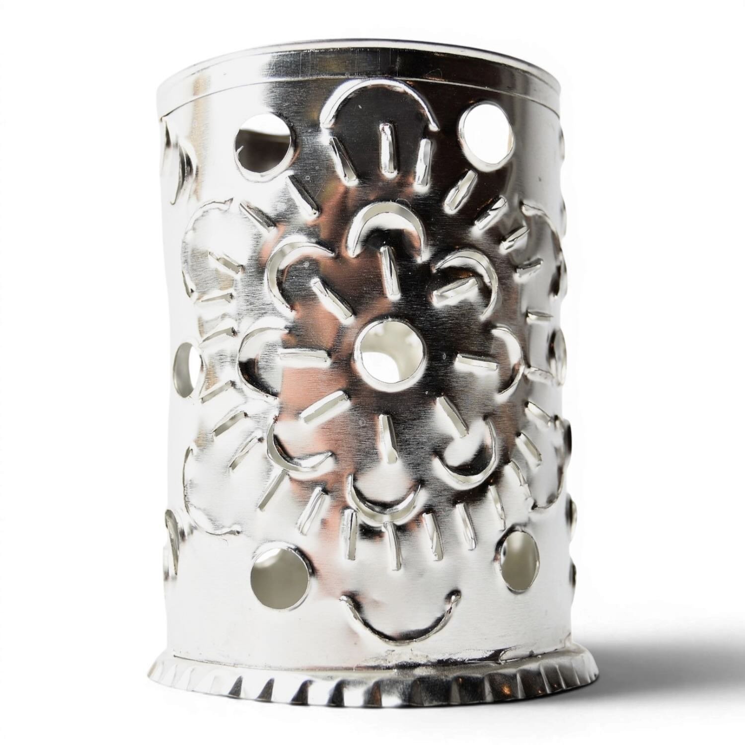 Luminarias Plata Candle Lanterns