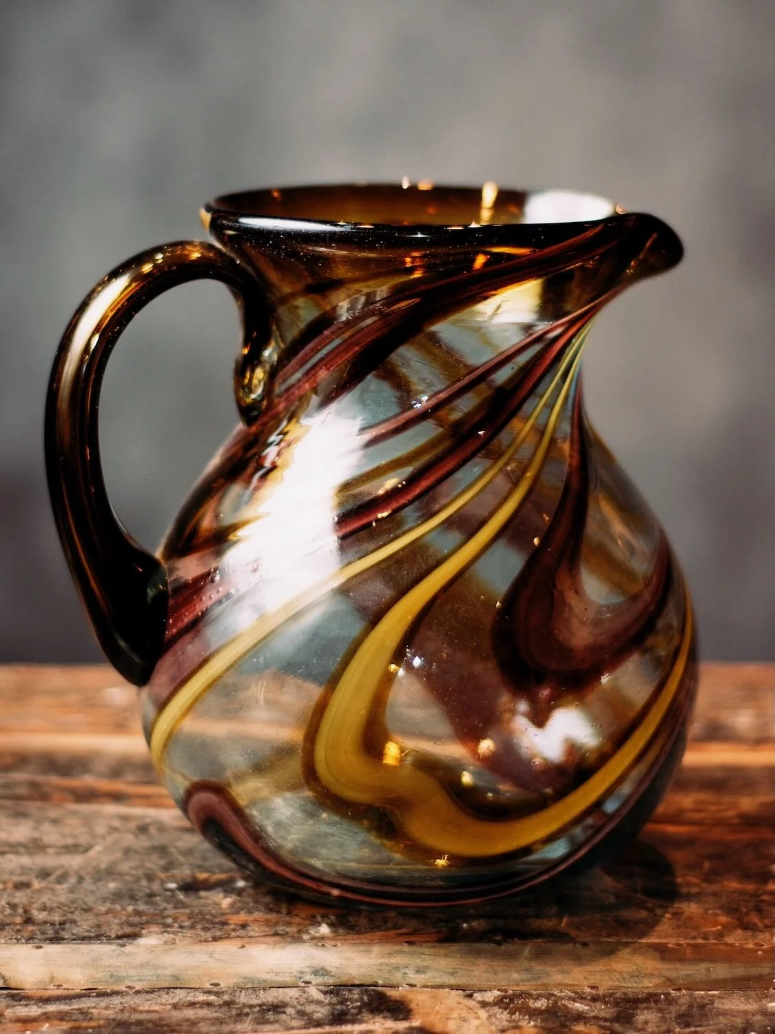 The Oro y Morado Handblown Collection