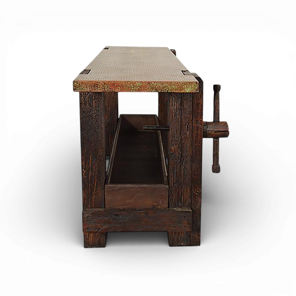 El Rancho Copper Top Carpenters Table