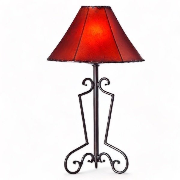 La Escondida Iron Table Lamp