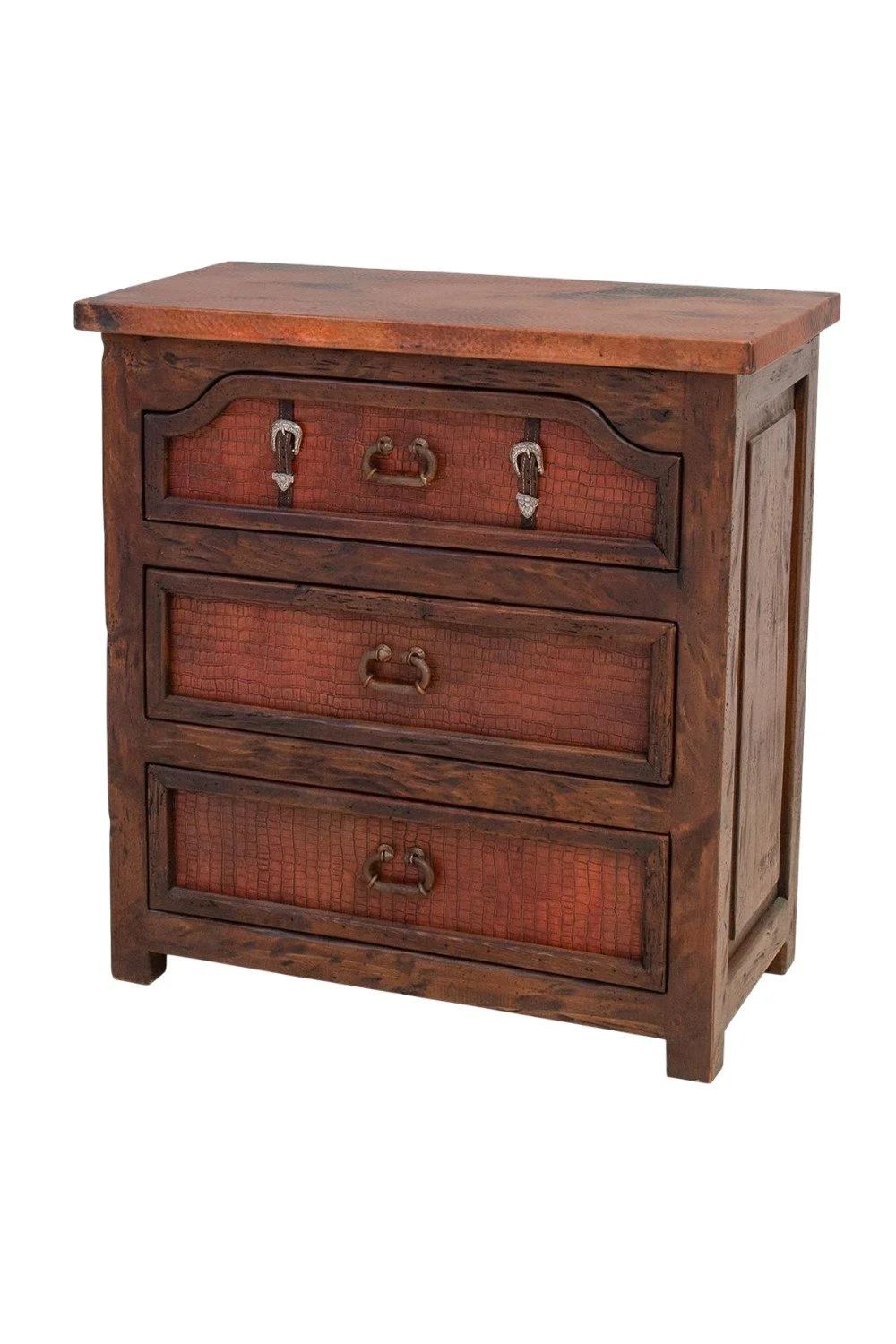 Todos Santos Croc Print Nightstand