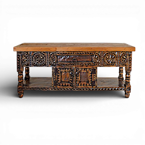 Lajitas Hand Carved Console