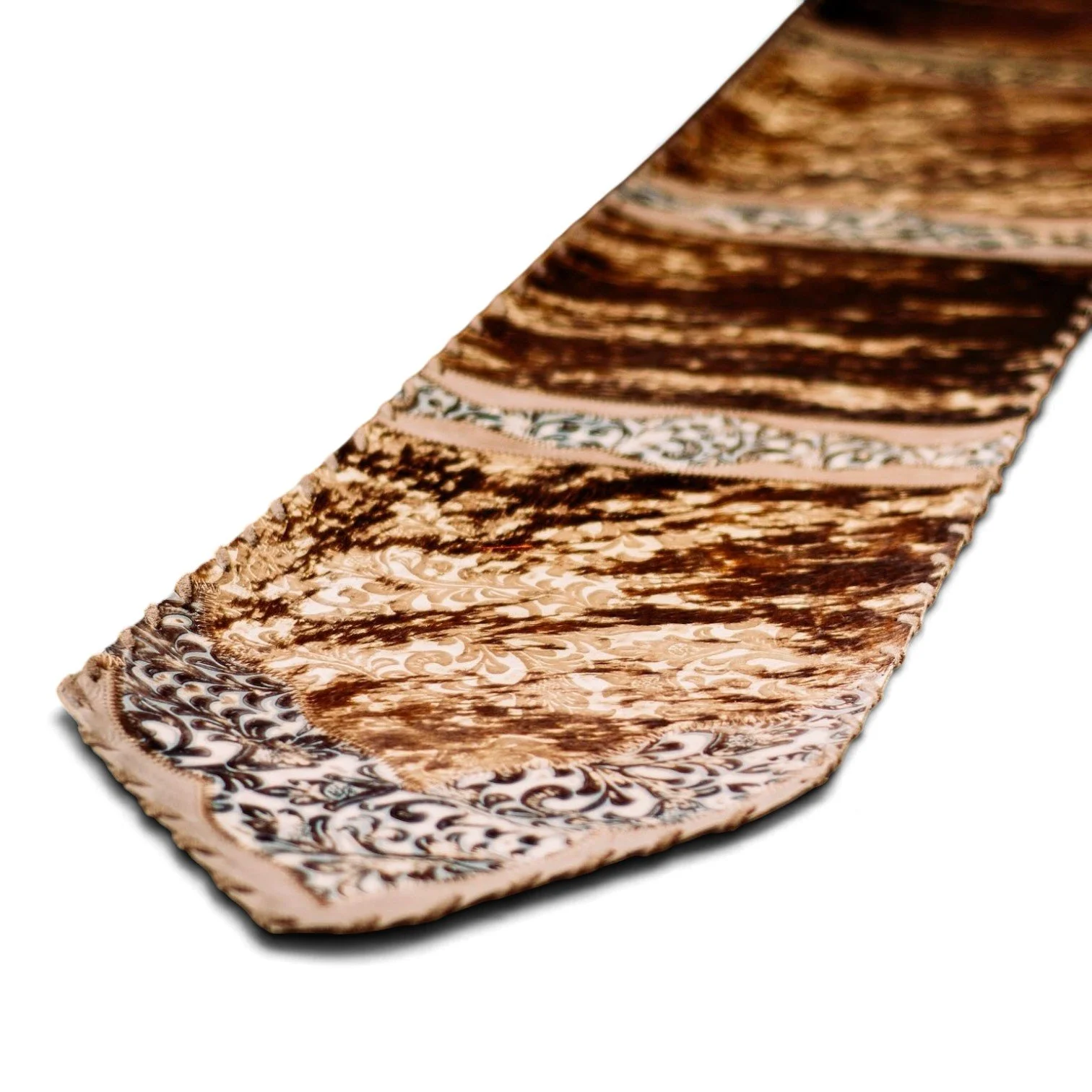 Brazilian Cowhide Runner | Handmade Brazilian Leather & Cowhide Runner