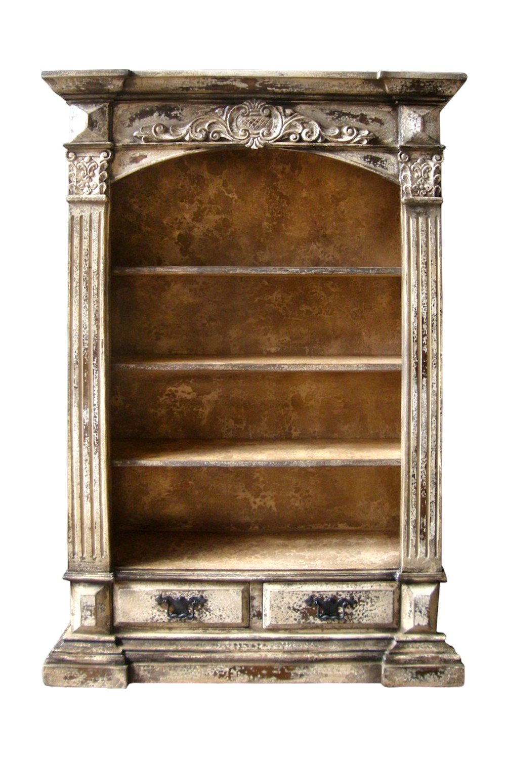 Camila Bookcase - Old World White