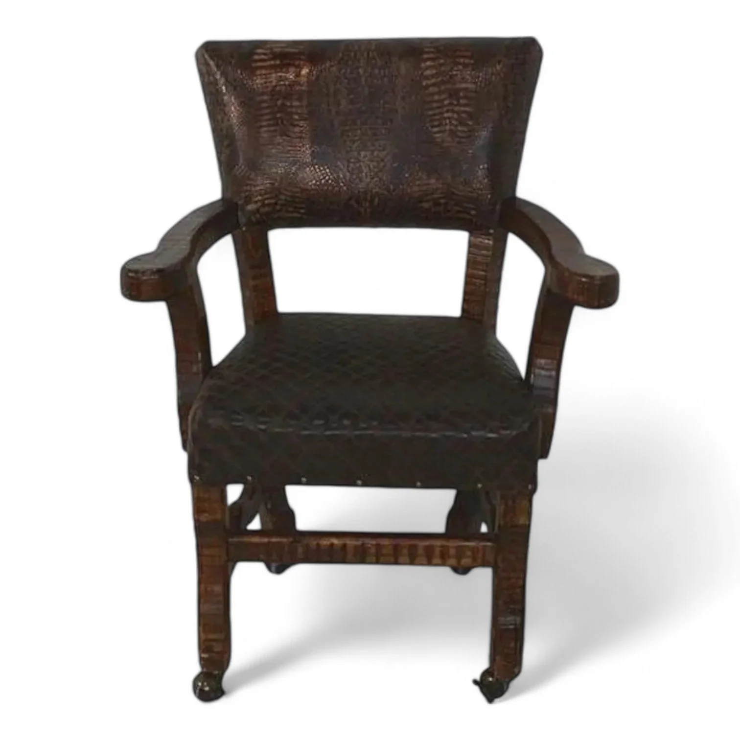 Magdalena Leather Poker Game Chair