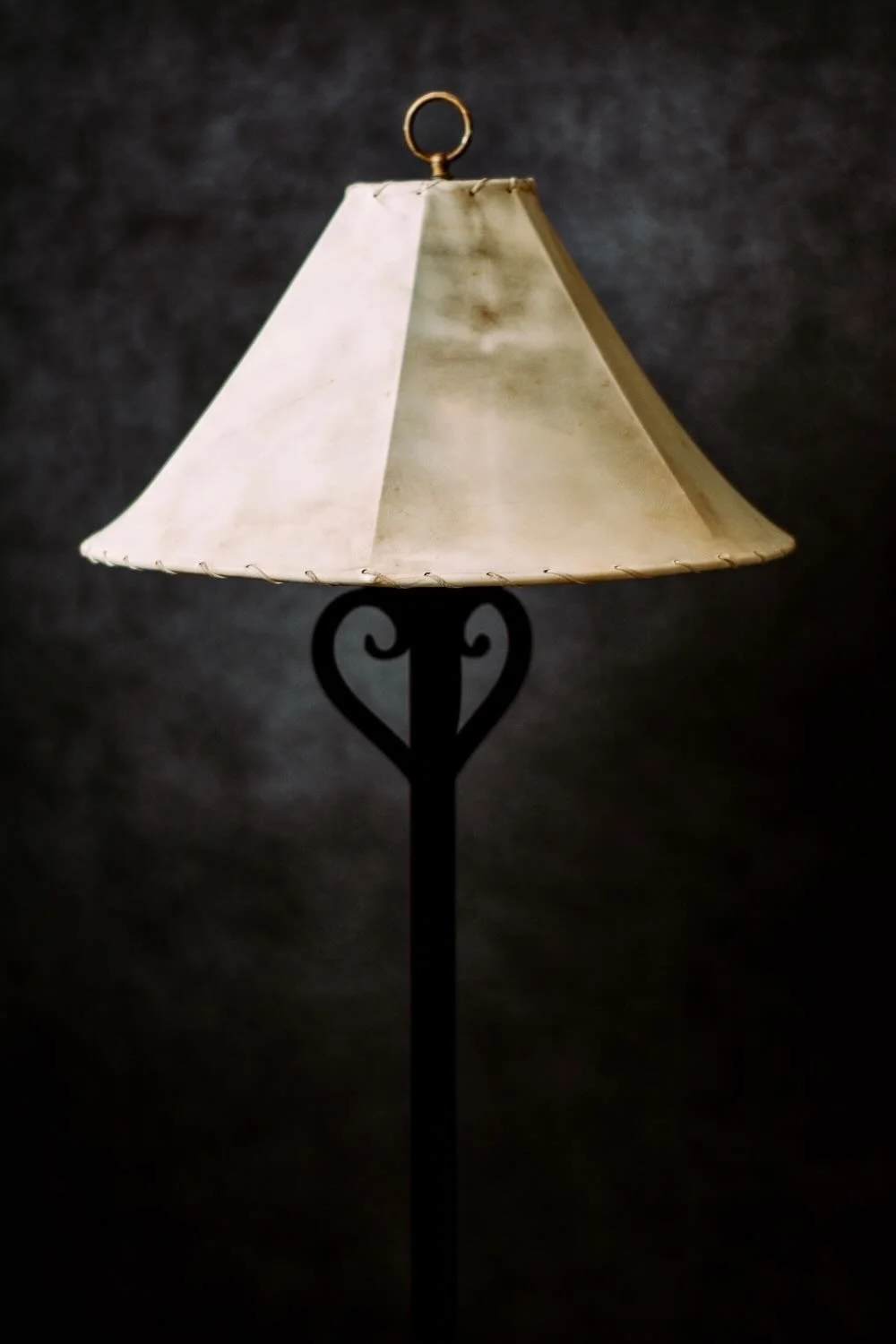 Yellowstone Rawhide Lampshade – Handmade Mexican Rustic Lighting