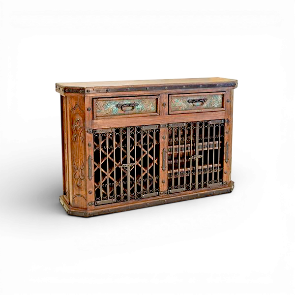 Latexo Copper Wine Cabinet