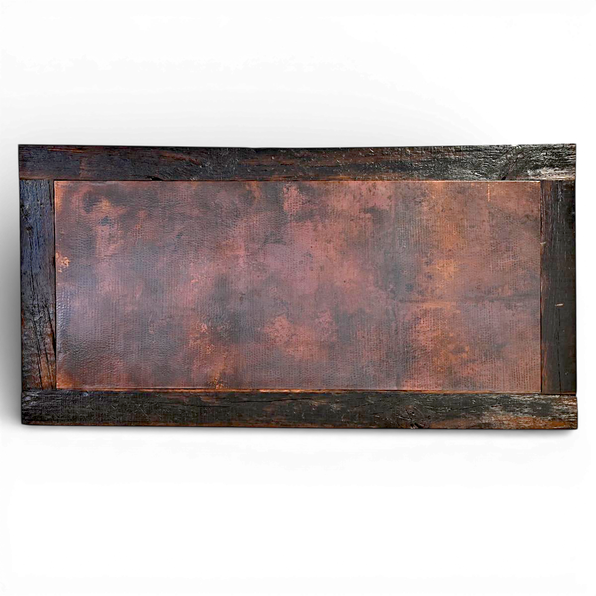 Old Lodge Copper Top Dining Table