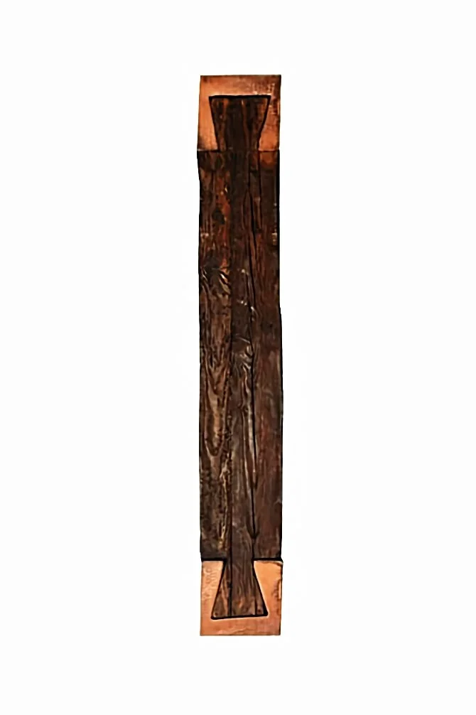 El Naranja Cobre Entry Table – Minimalist Copper Console Table