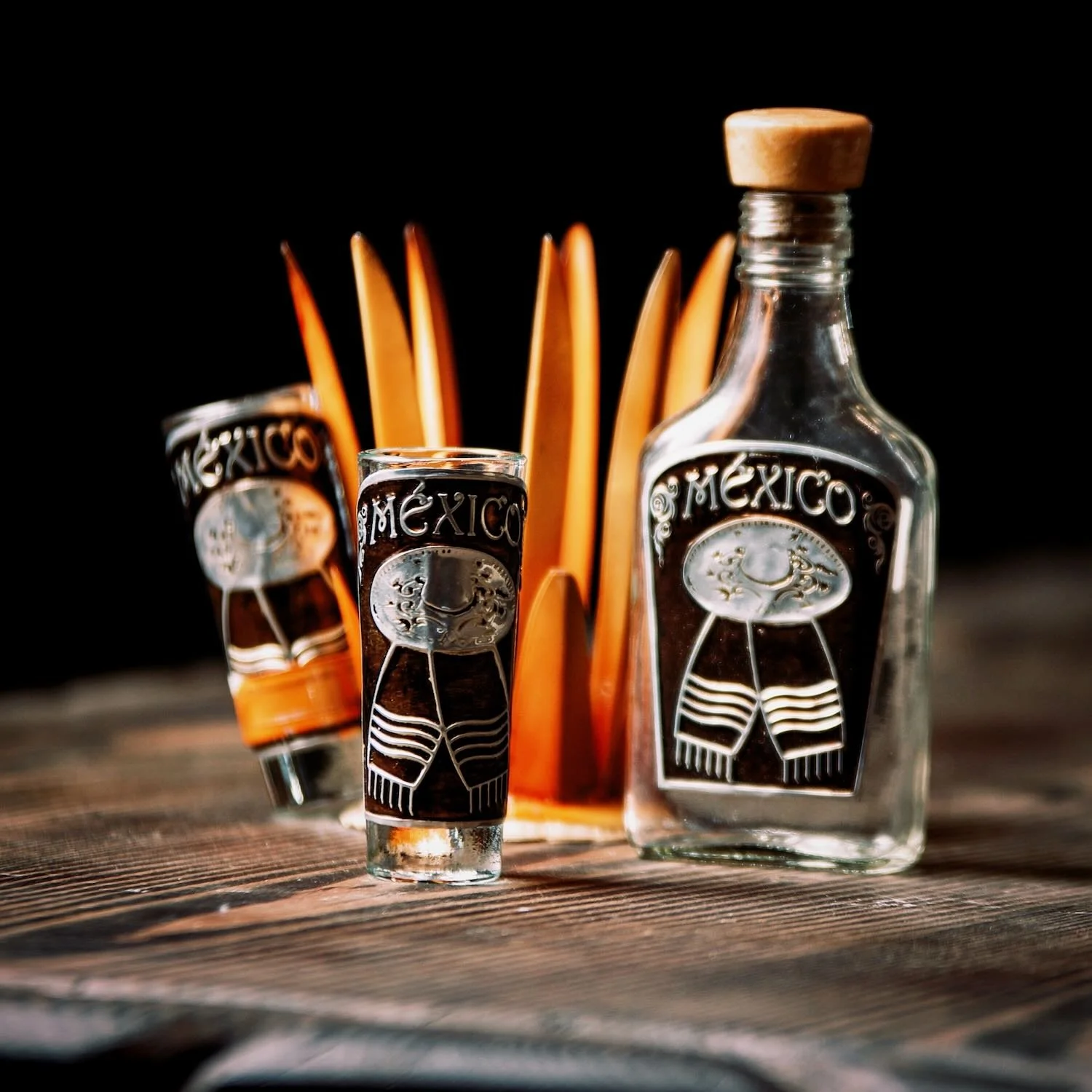 Agave Tequila Set - Rust