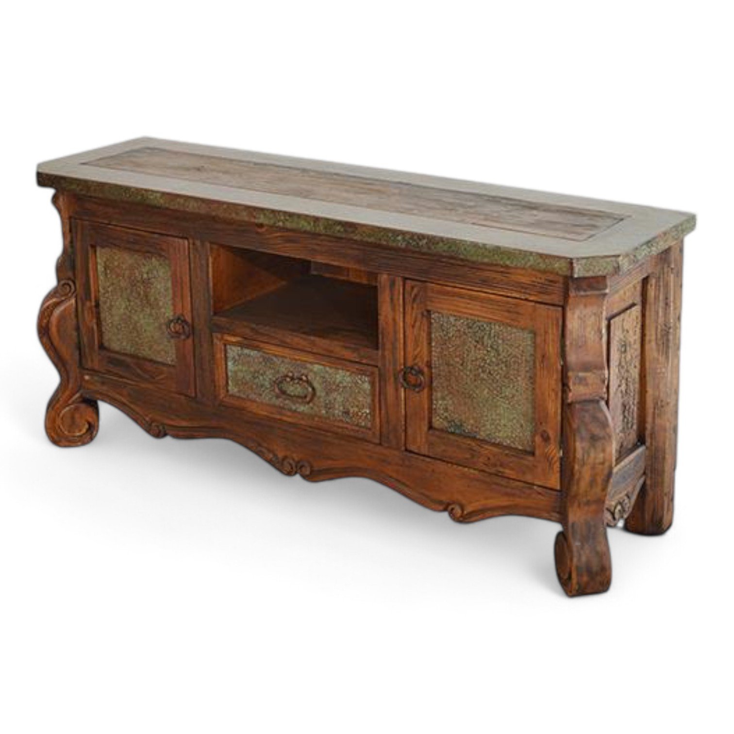 San Claudio Copper TV Console