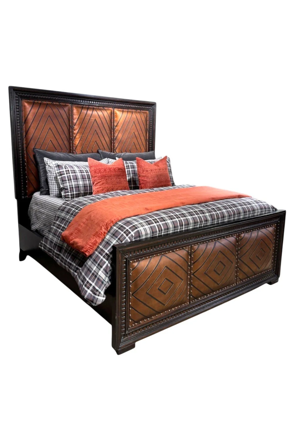 Trujillo Leather Bed